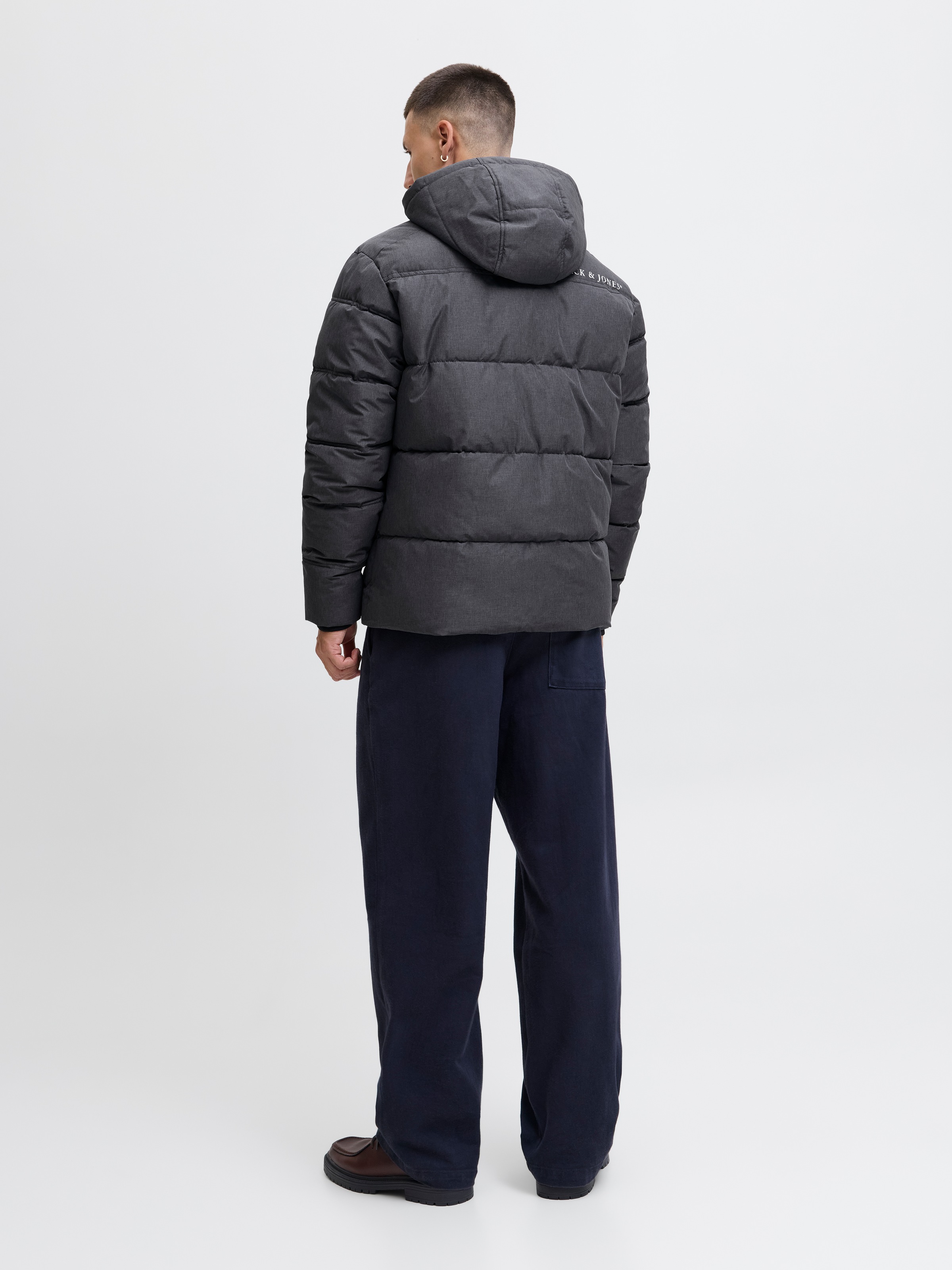 Jack & Jones Steppjacke »JJMORGAN PUFFER JACKET« mit Kapuze
