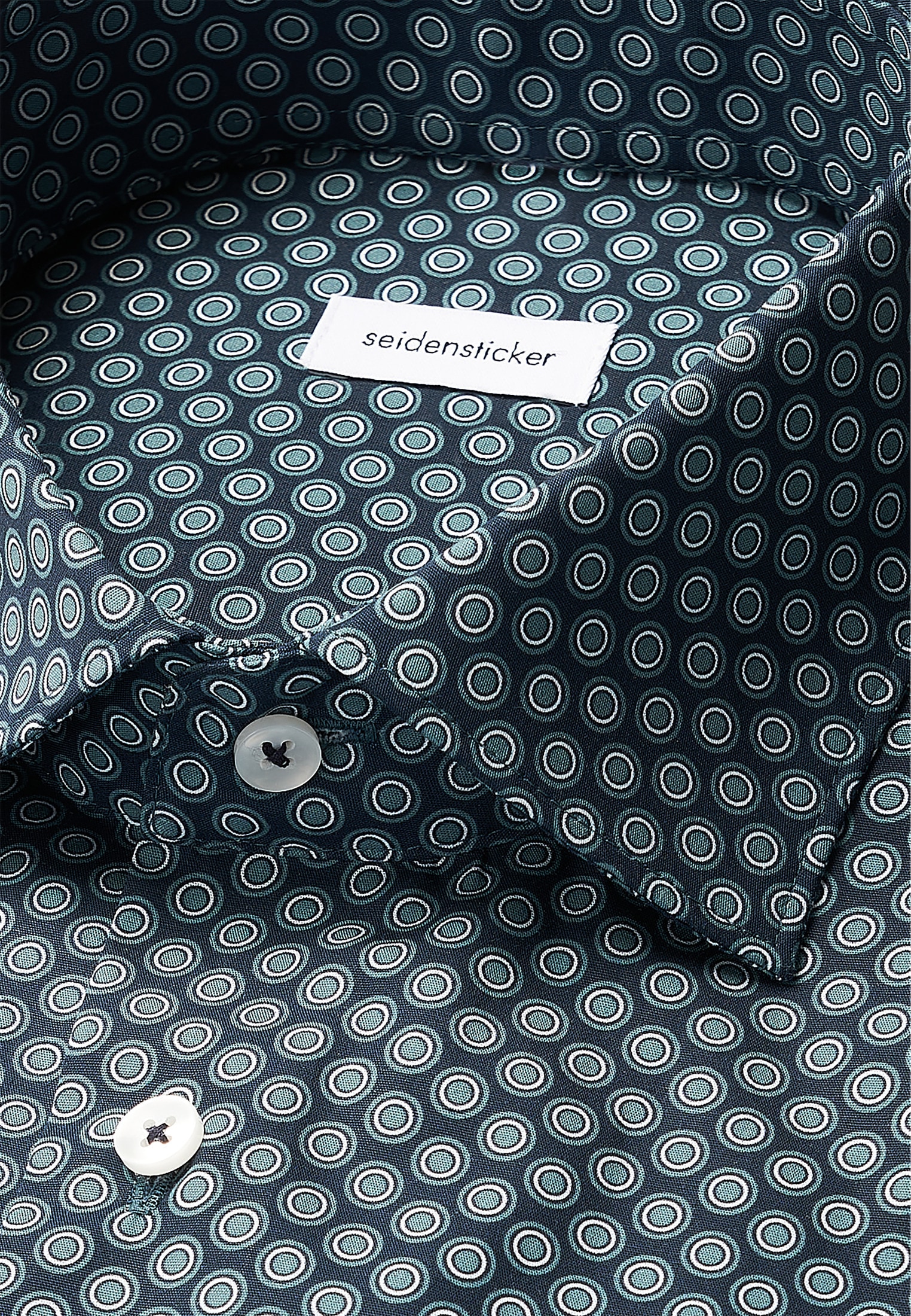 seidensticker Businesshemd »Schwarze Rose«, Comfort 1/1 Kentkragen Druck