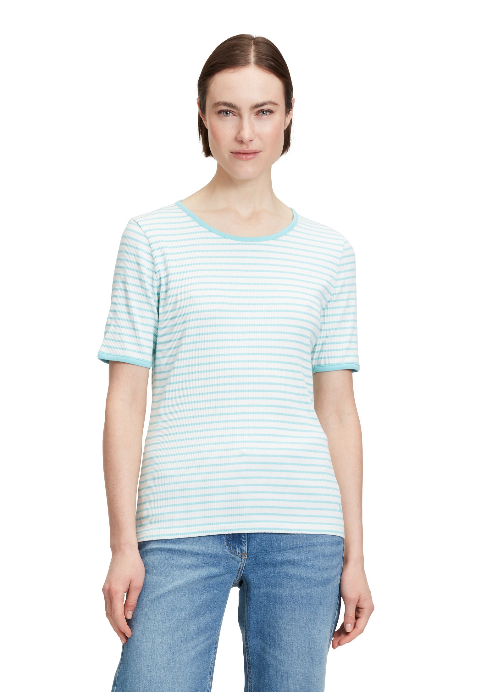 Betty Barclay T-Shirt »Ringelshirt mit Rippenstruktur«