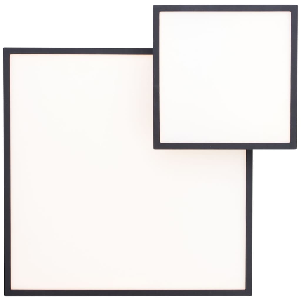 Brilliant LED Panel »Bility«, 1 flammig-flammig, 62x47 cm, easydim-Funktion, 3600lm, warmweiß, schwenkbar, schwarz/weiß