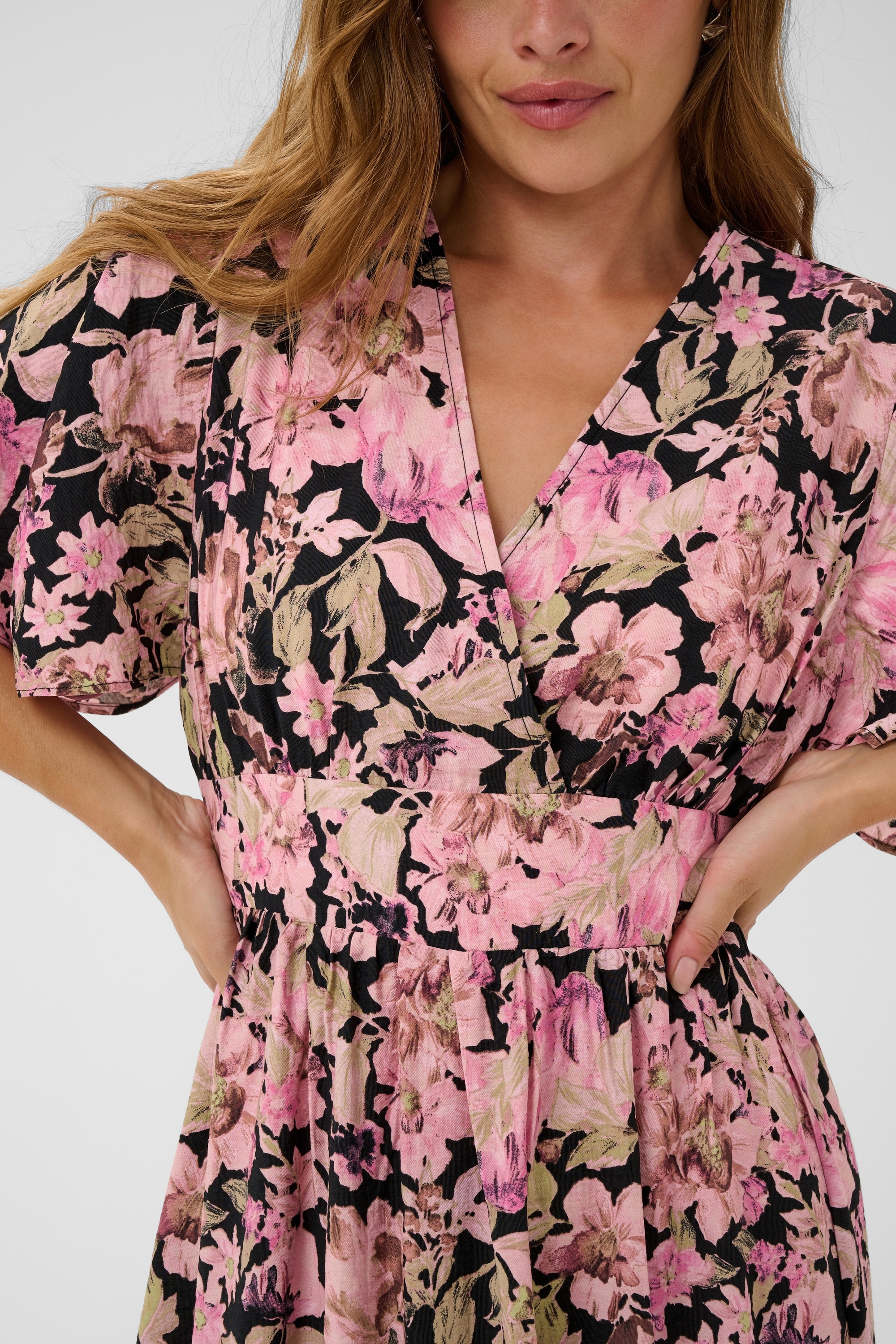 KAFFE Midikleid »Damen Kleid KAsirena«