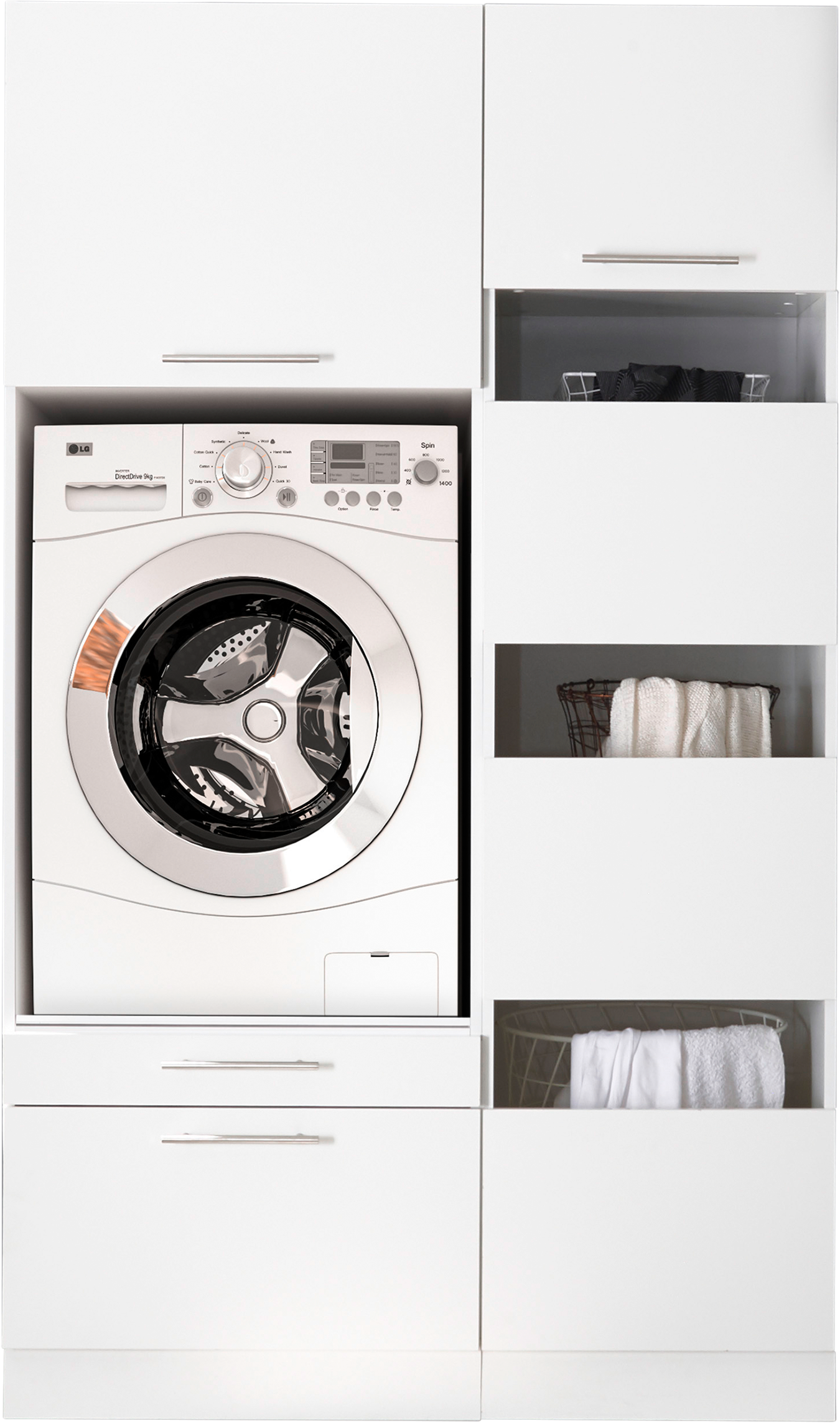 RESPEKTA Mehrzweckschrank-Set »Clara-Set 8« Schrankelemente einzeln erhältlich, 2 Stk. tlg.