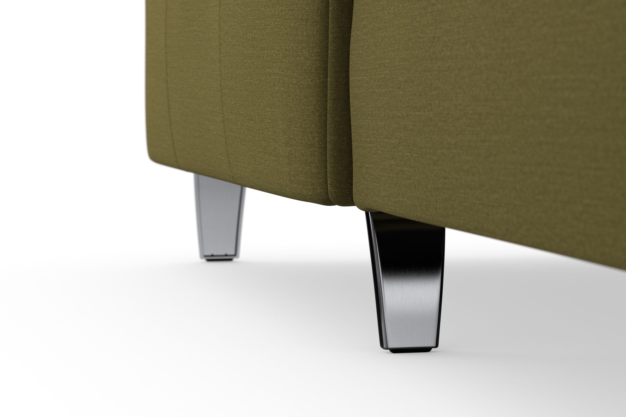sit&more Ecksofa »Maggiore L-Form«, wahlweise mit Kopfteilverstellung, Bettfunktion und Bettkasten