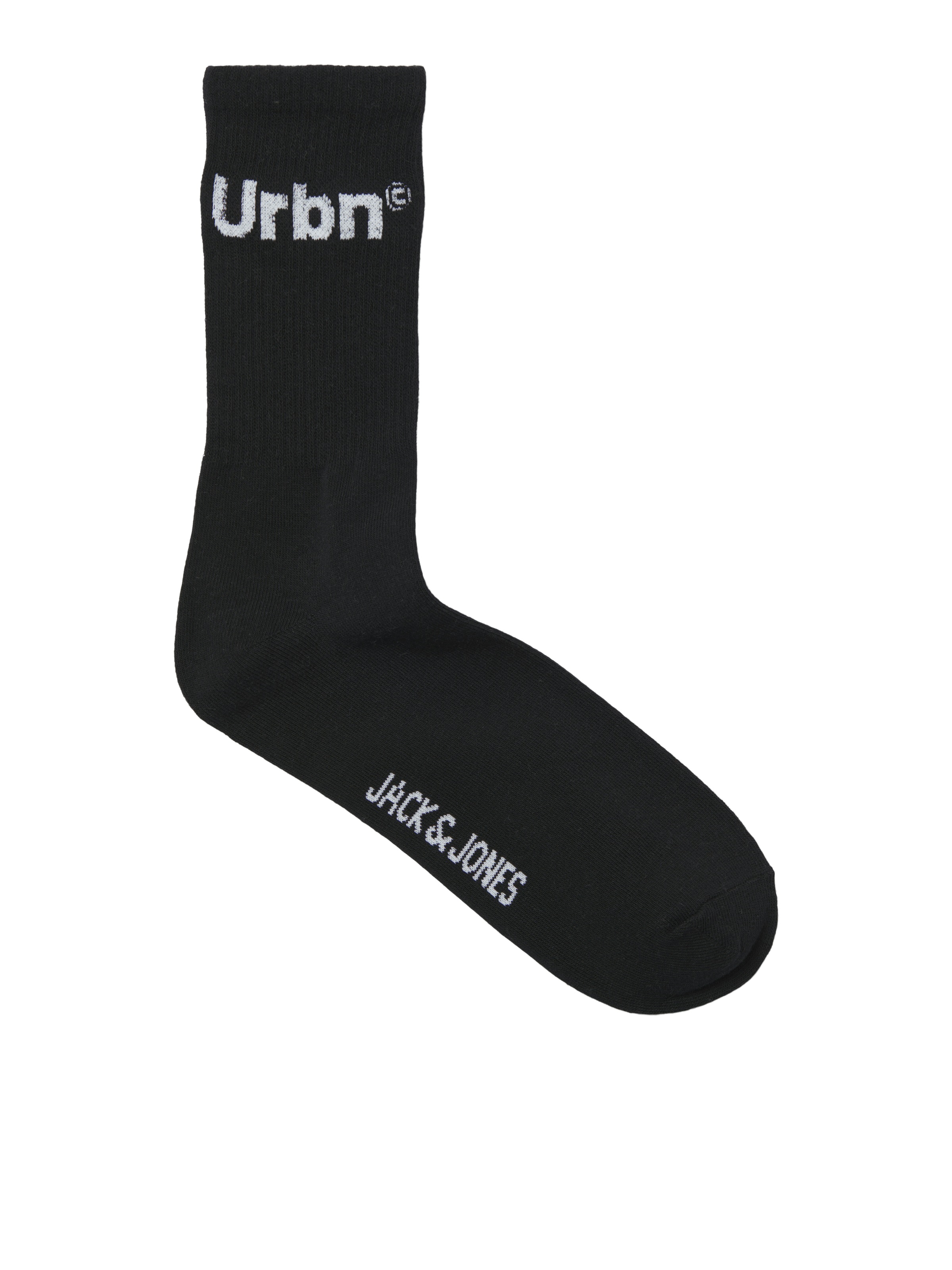 Jack & Jones Freizeitsocken »JACURBN TENNIS SOCKS 3 PACK SN«, (Packung, 3 Paar), mit Schriftzug