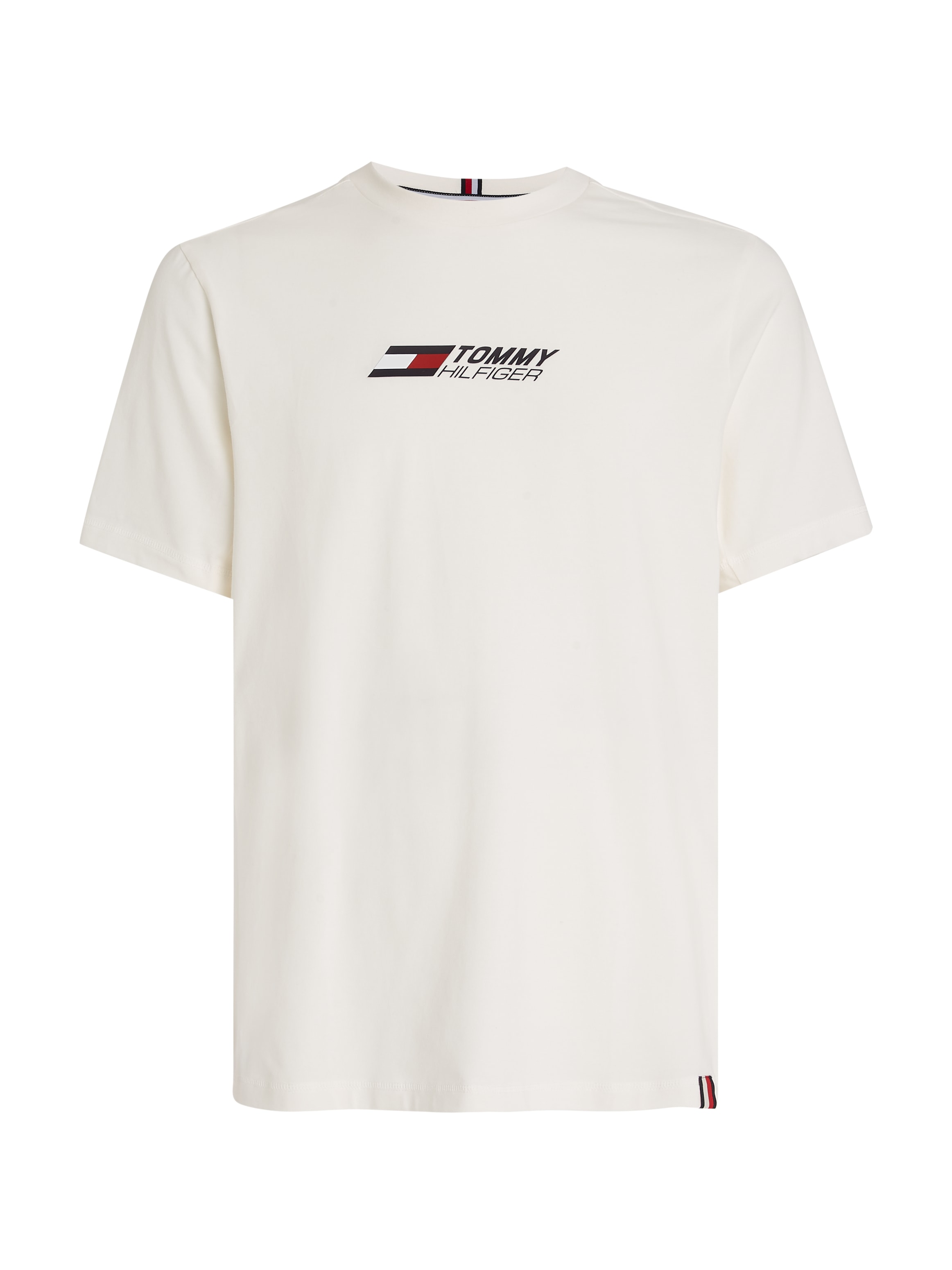 mit »ESSENTIAL Hilfiger OTTO Sport Brust bei der Logodruck Tommy BIG auf TEE«, LOGO Hilfiger shoppen online Tommy T-Shirt