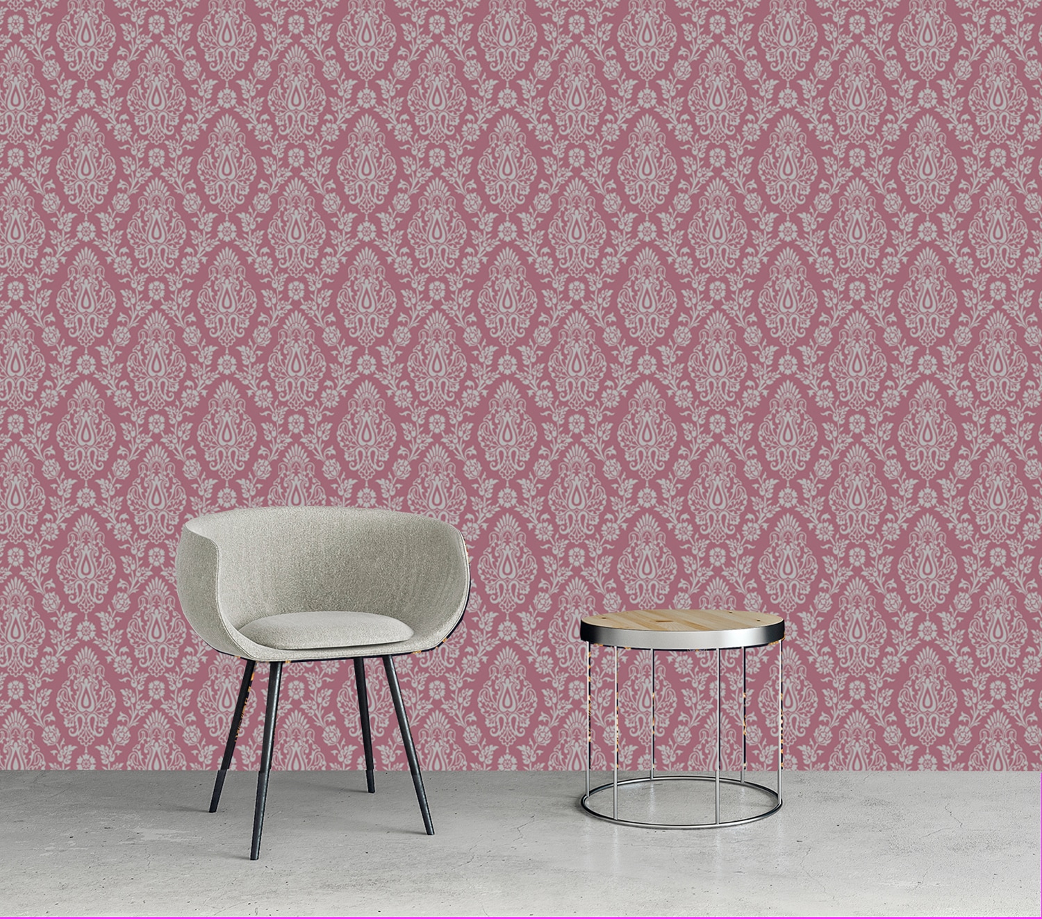 queence Vinyltapete »Michele« Barock | Kunst | bedruckt glatt 90x250cm, selbstklebend, kinderleichte Anbringung, , Sticker