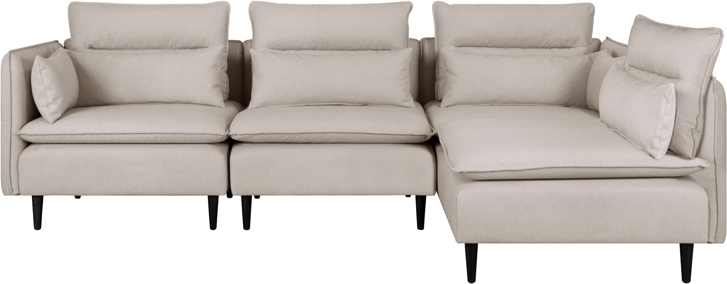 andas Ecksofa »ALVIK L-Form«, zusammengesetzt aus Modulen, erweiterbar mit Modulen der Serie