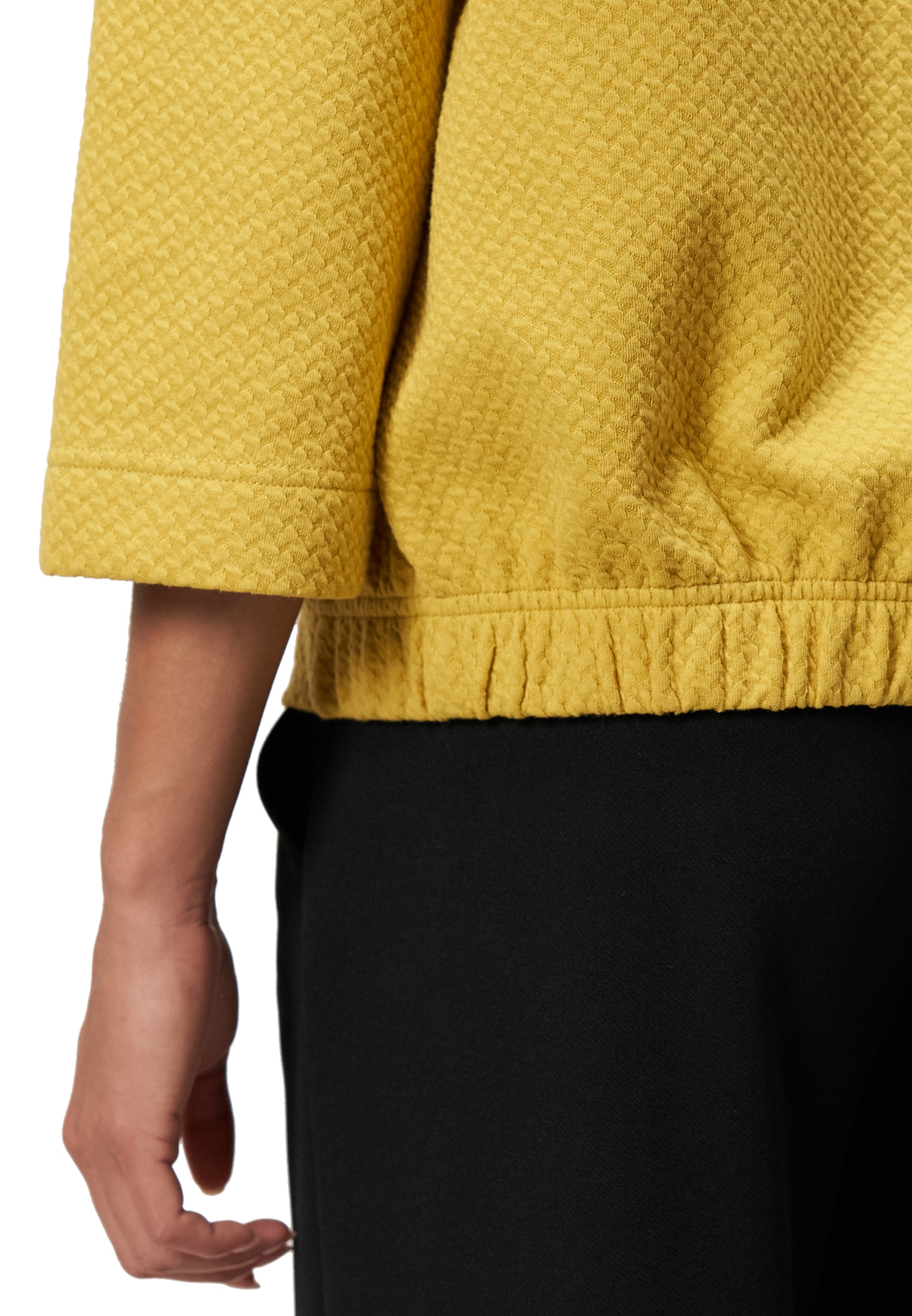 Zero Sweatshirt »Sweatshirt mit Strukturmuster«