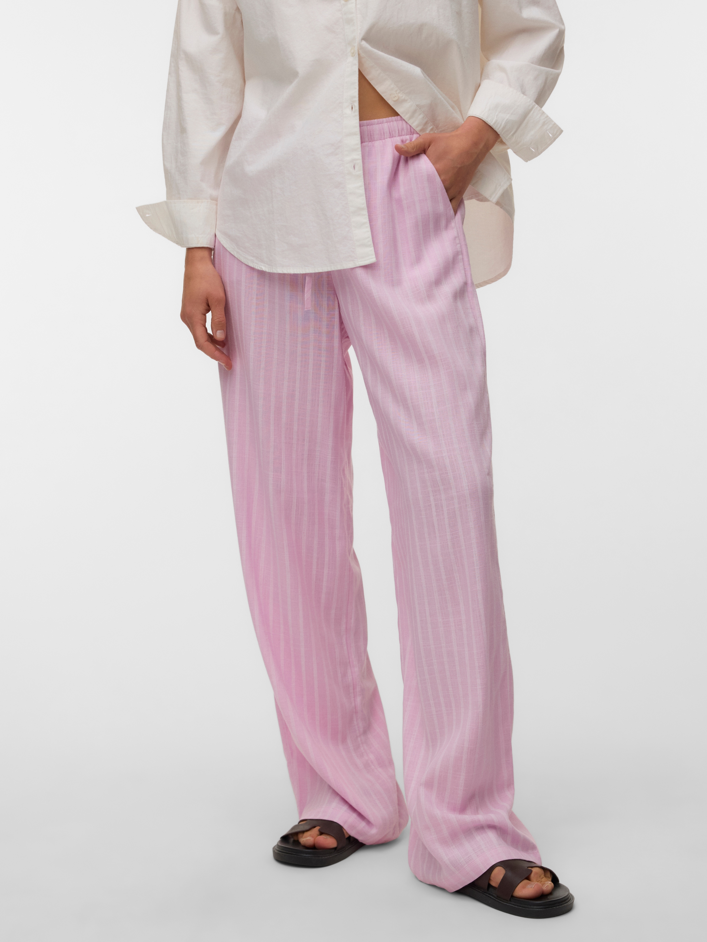 Vero Moda Schlupfhose »VMROSIE MW WIDE PANT NOOS«  Viskosemischung, oversize