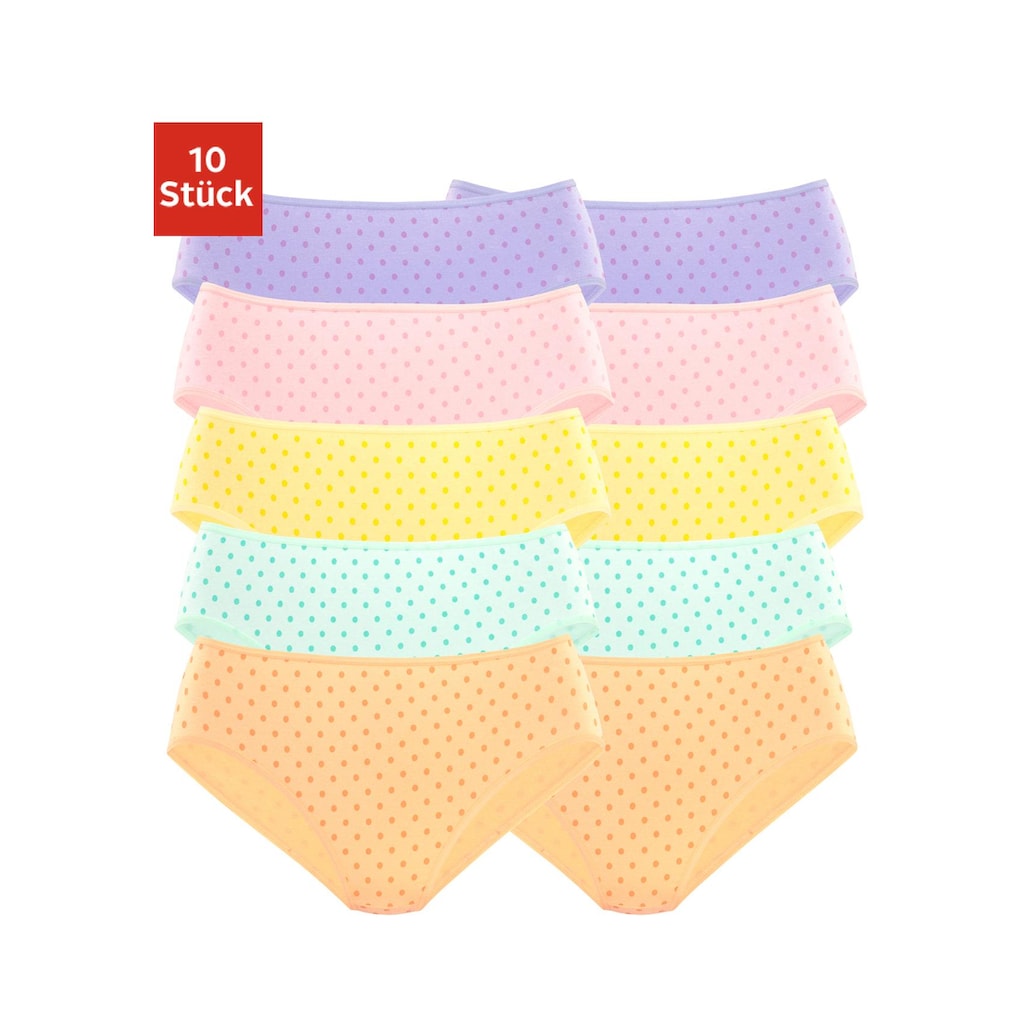 petite fleur Jazz-Pants Slips, (Packung, 10 St.)