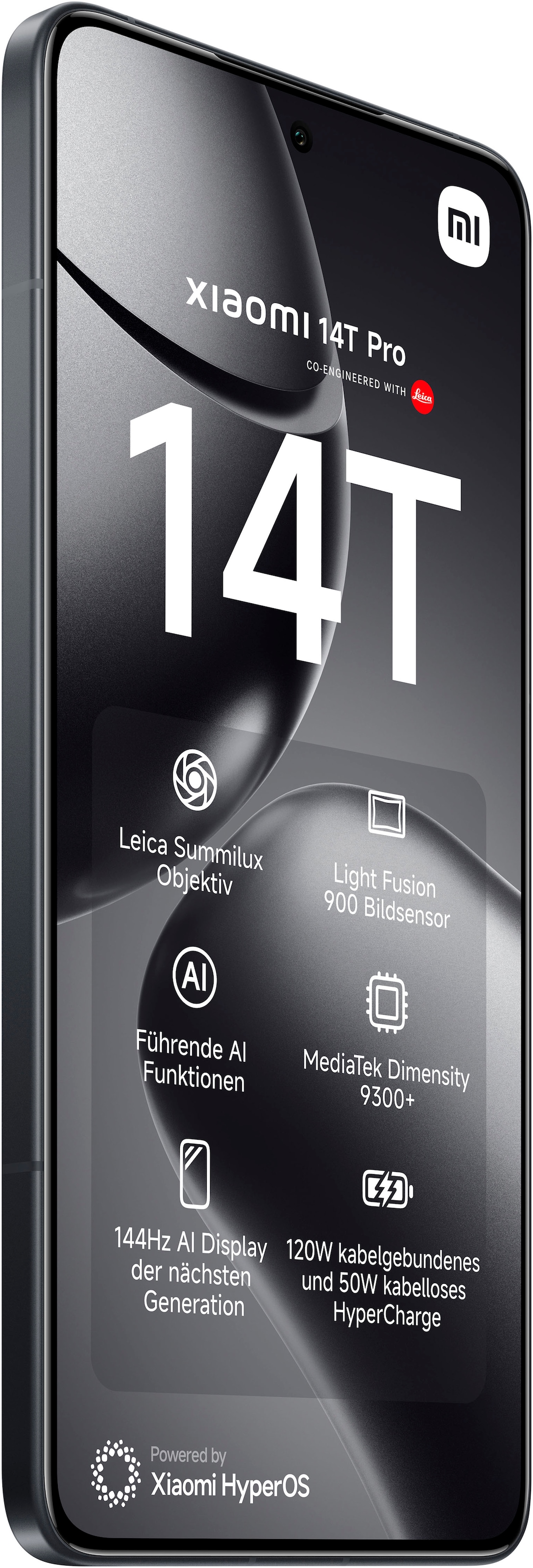Xiaomi Smartphone »Xiaomi 14T Pro 512GB«, Titan Black