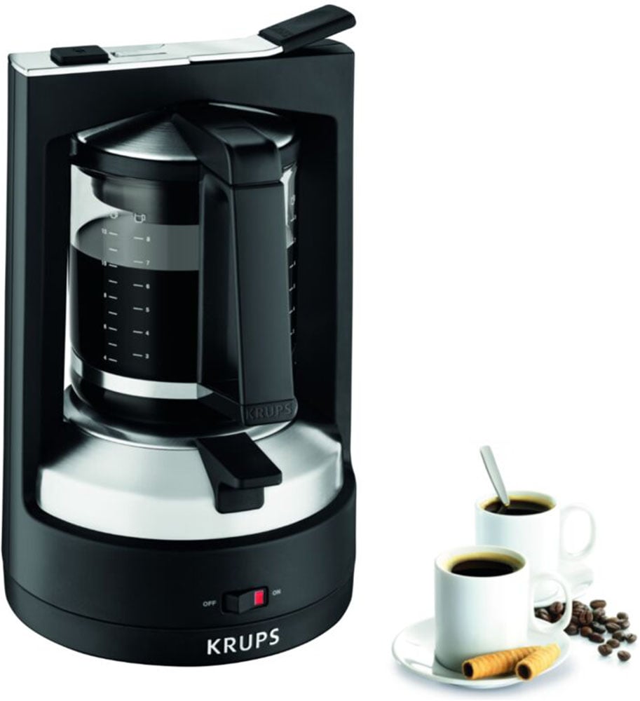 Krups Filterkaffeemaschine »KM4689   T8« 1 l Kaffeekanne Permanentfilter mit Druckbrühsystem