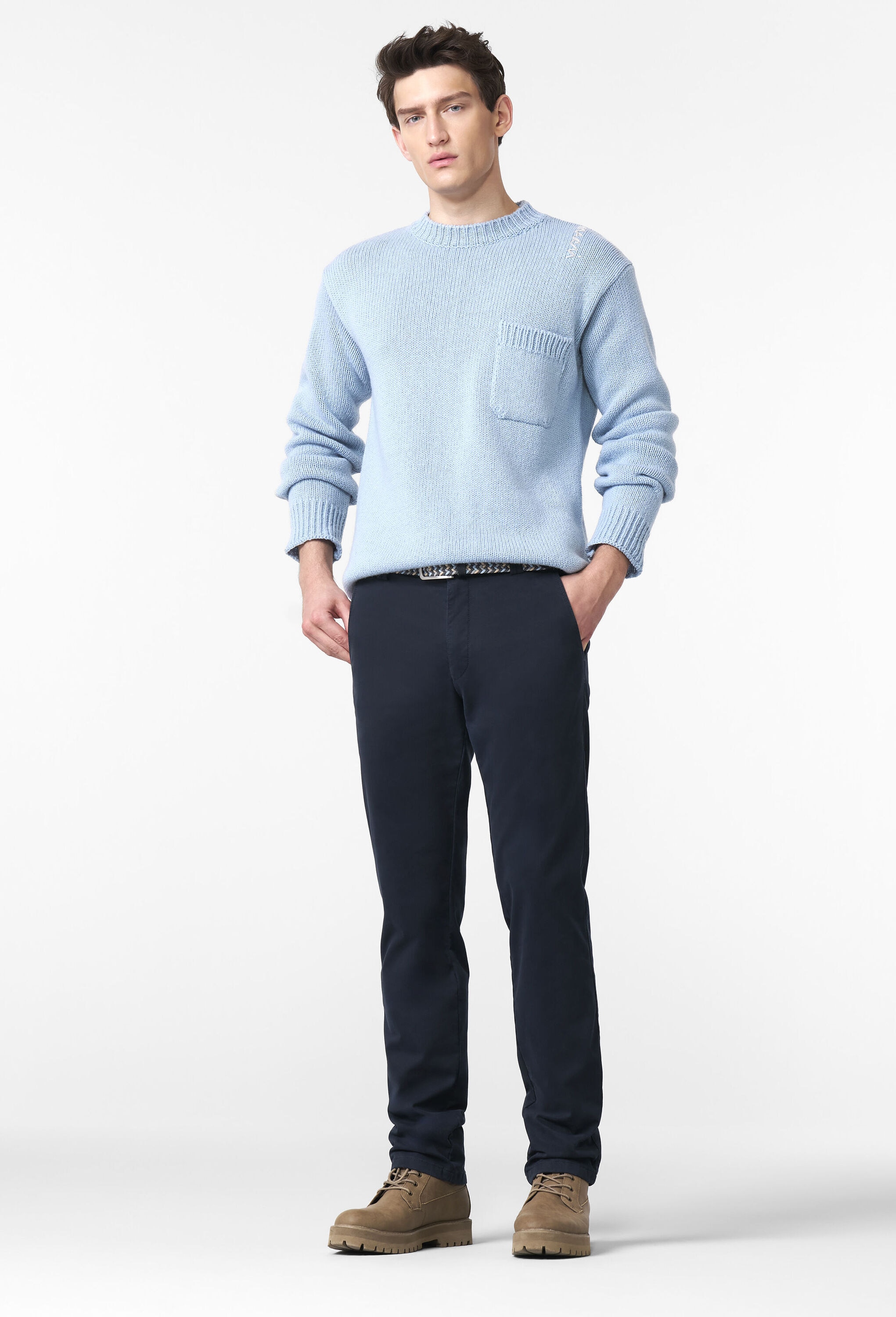 MEYER Chinohose »Bonn 2-3931«  Thermohose aus weichem Baumwoll-Twil