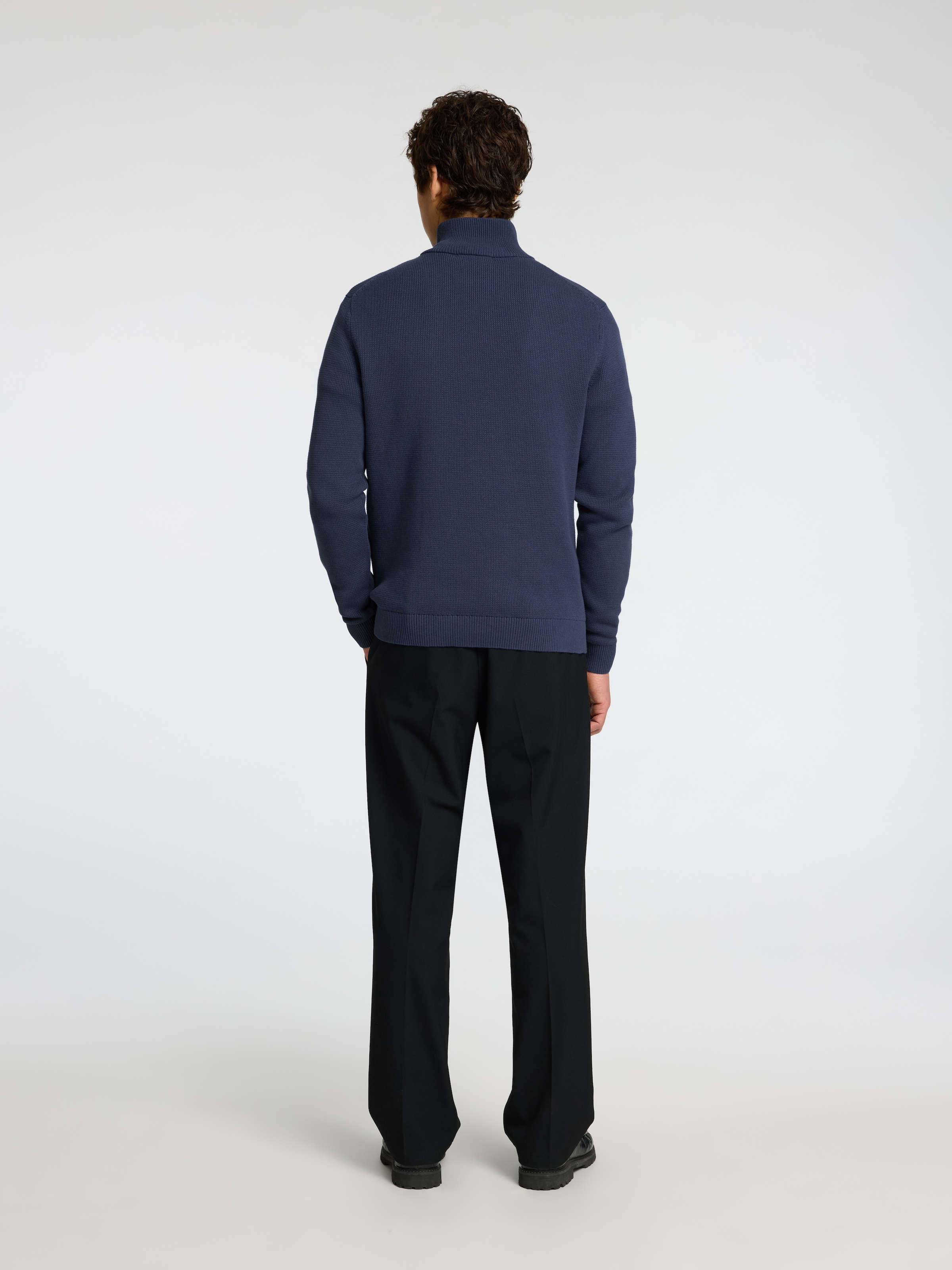 SELECTED HOMME Troyer »SLHDANE LS KNIT STRUCTURE HALF ZIP NOOS«