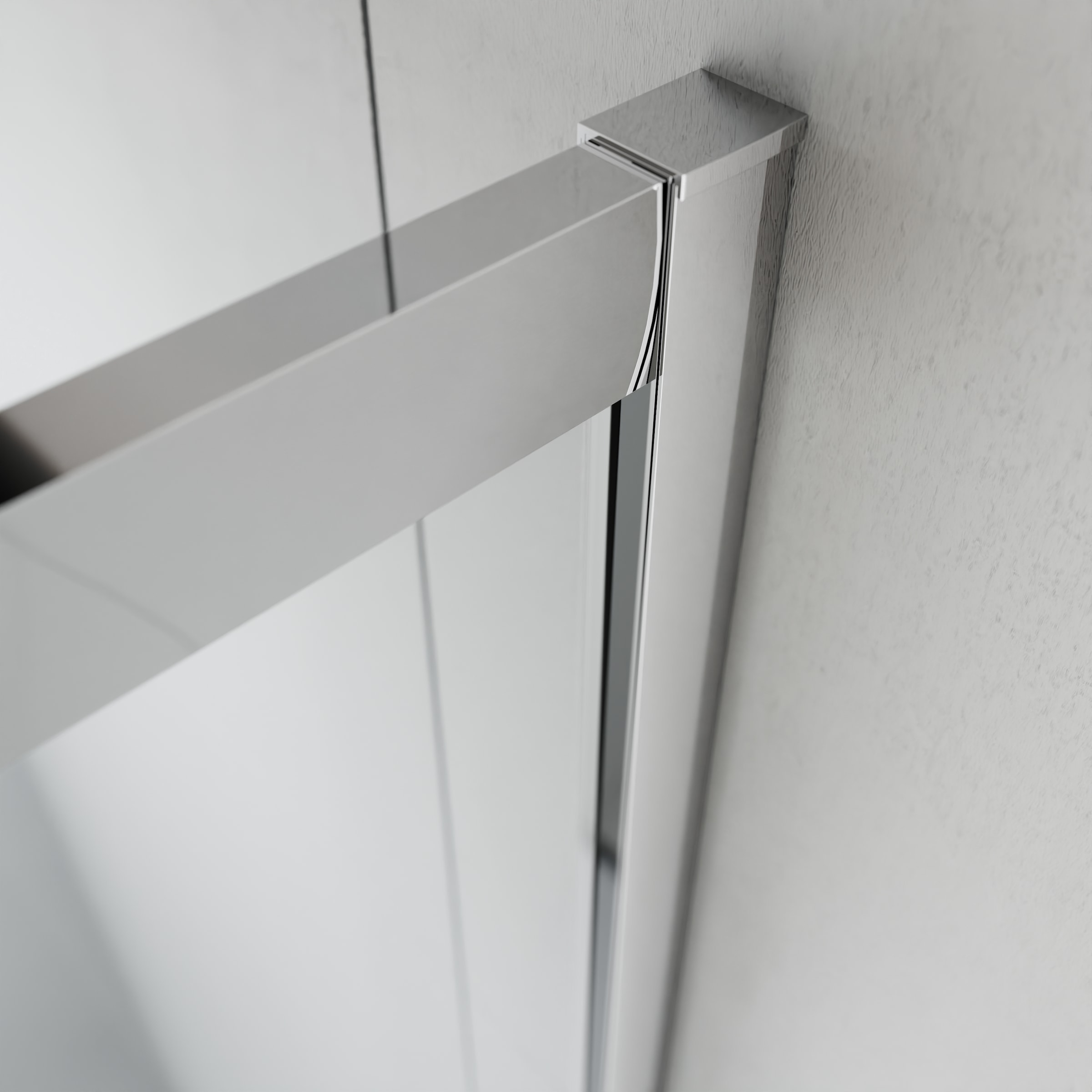 welltime Runddusche »New Trento« Extrahohe 195cm, mite verbessertem Rollensystem