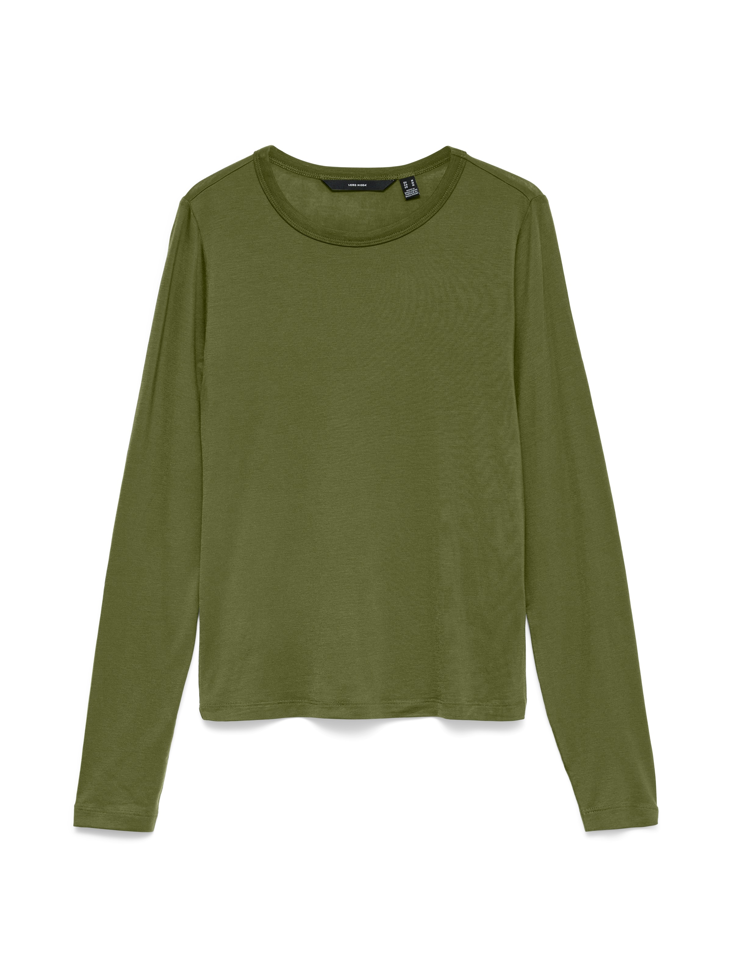 Vero Moda Langarmshirt »VMADA LS TOP JRS NOOS« Materialmix, regular fit
