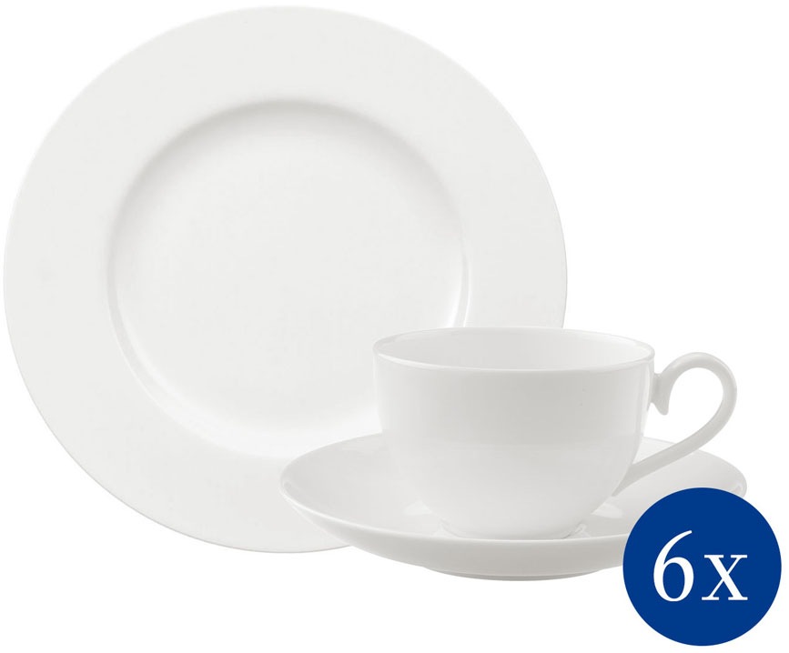 Villeroy & Boch Kaffeeservice »Royal«, (Set, 18 tlg.), edel und elegant
