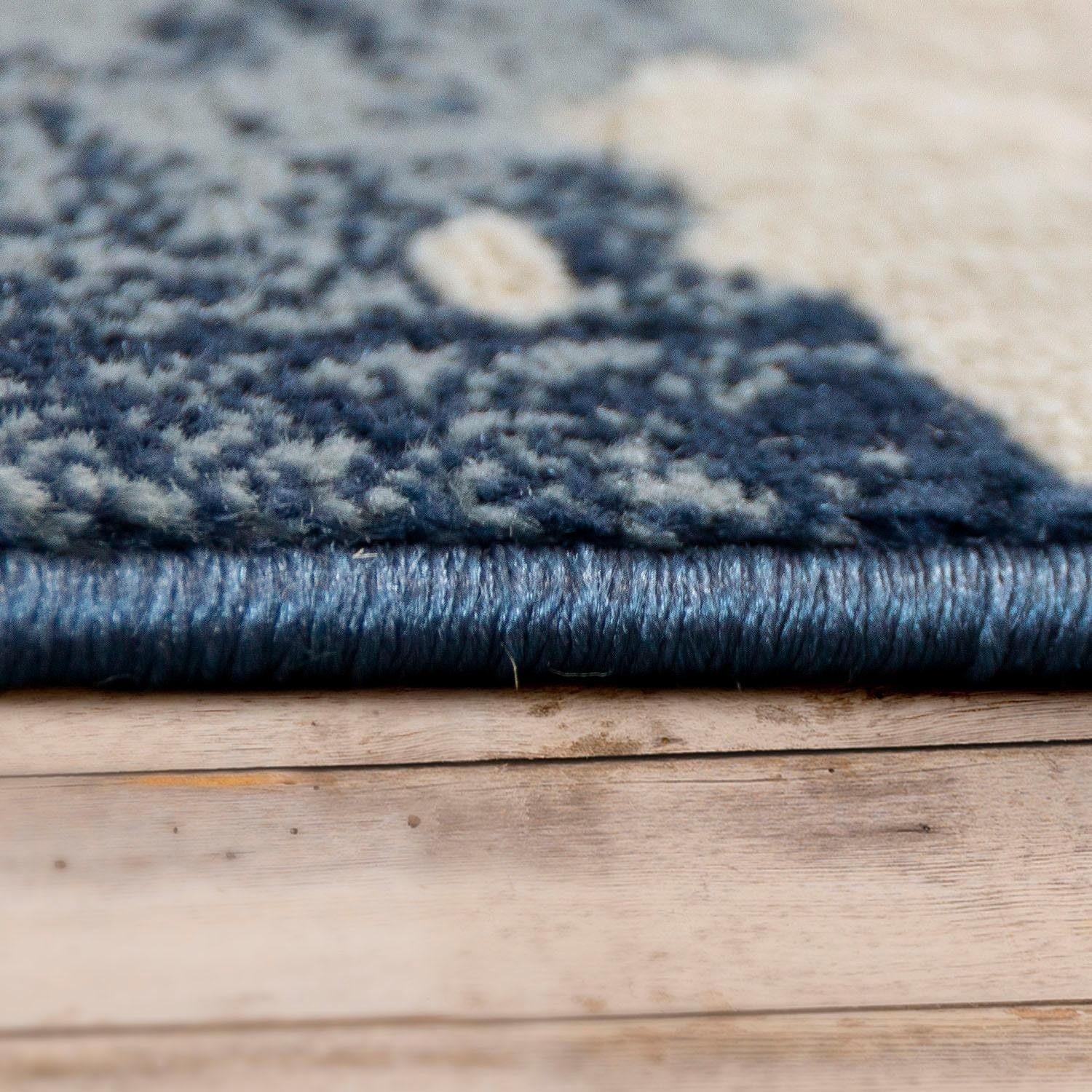 Paco Home Teppich »Victory 601«, rechteckig, 15 mm Höhe, Kurzflor, Vintage Design, Wohnzimmer