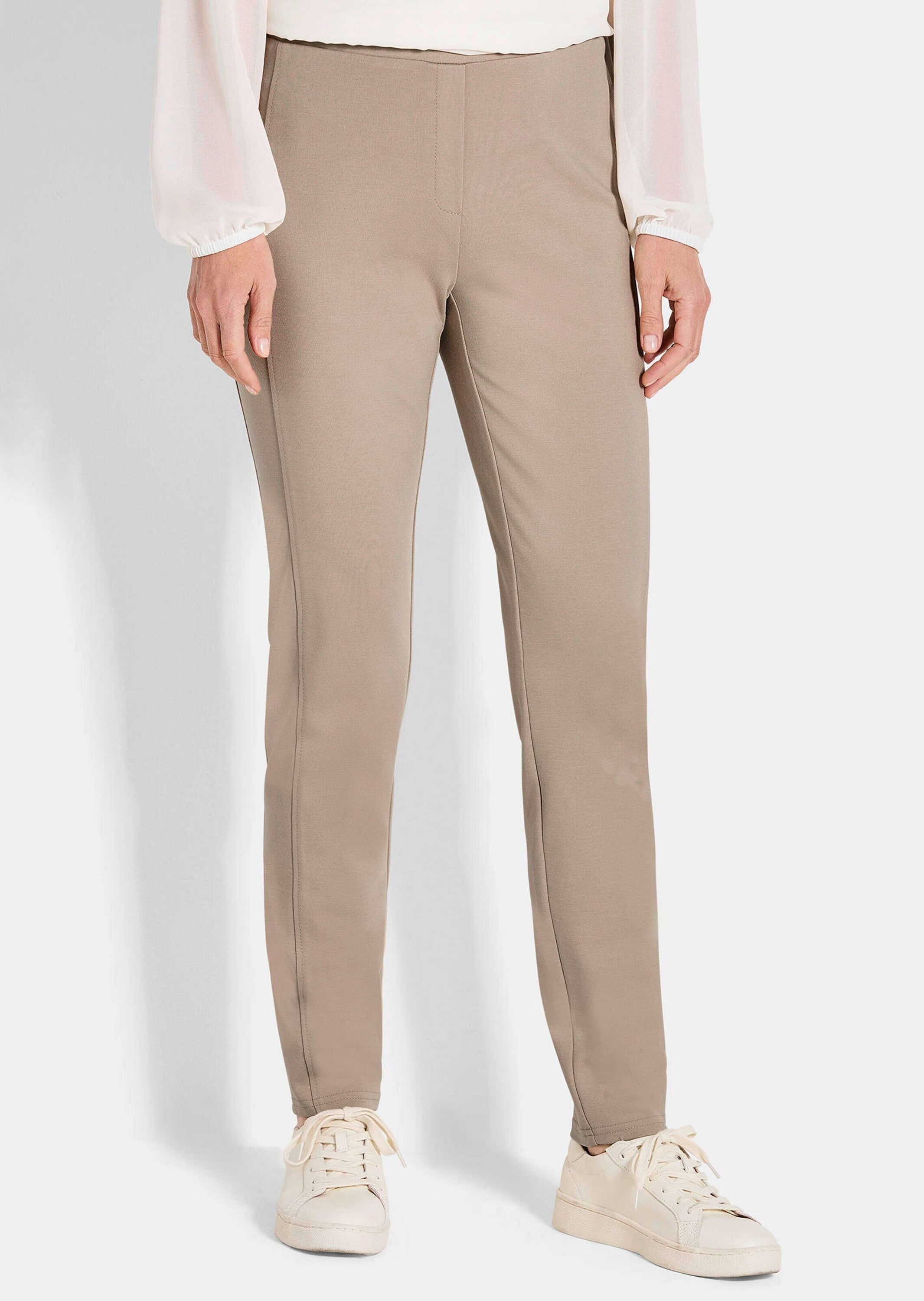 GOLDNER Schlupfhose »Kurzgröße Extra schmale Jerseyhose BELLA mit Schlupfbund«