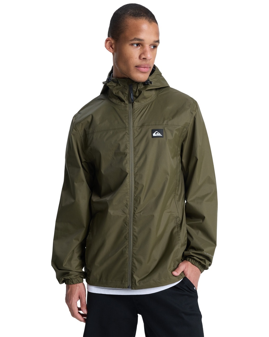 Quiksilver Regenjacke »Overcast 3K Tape« mit Kapuze