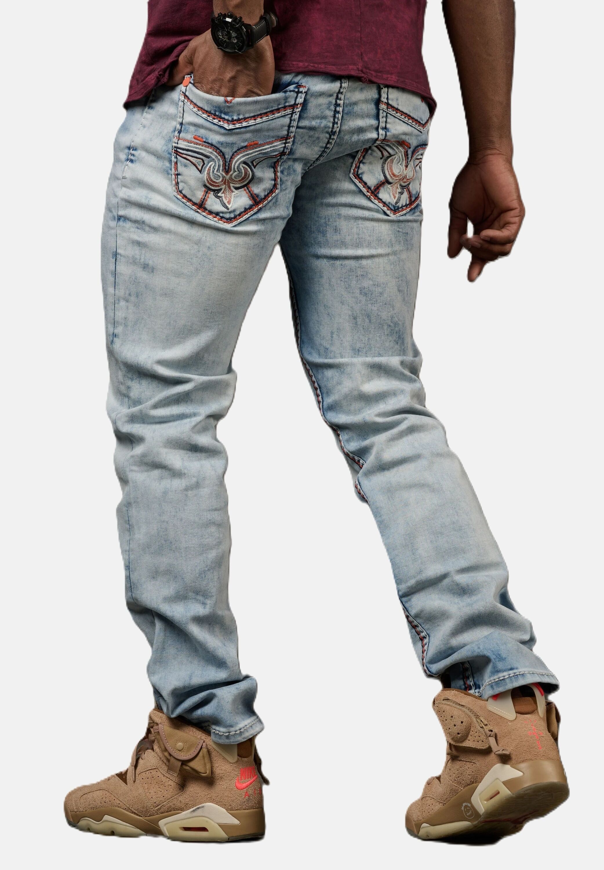 Cipo & Baxx Straight-Jeans »Cipo & Baxx Jeanshose CD892« mit stylischer Waschung