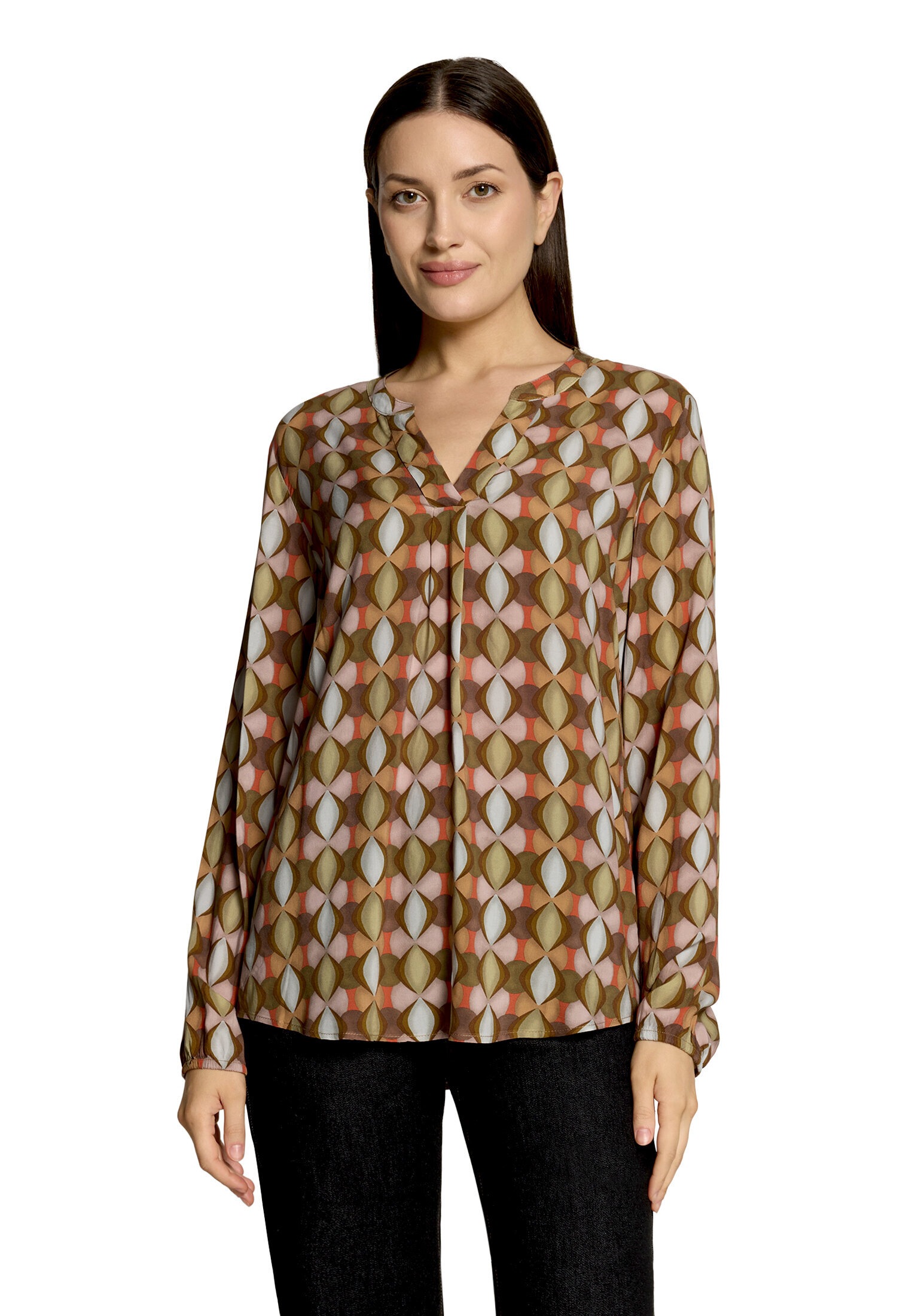 Cartoon Klassische Bluse »Blusenshirt mit Muster«