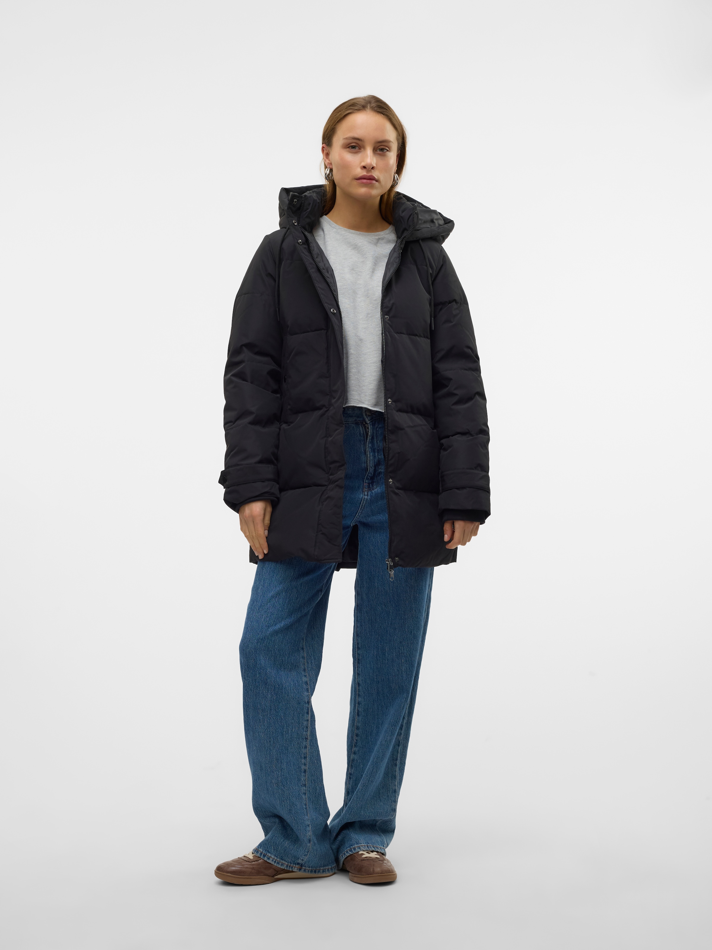 Vero Moda Steppjacke »VMLEONIELEA DOWN JACKET NOOS GA«, mit Kapuze