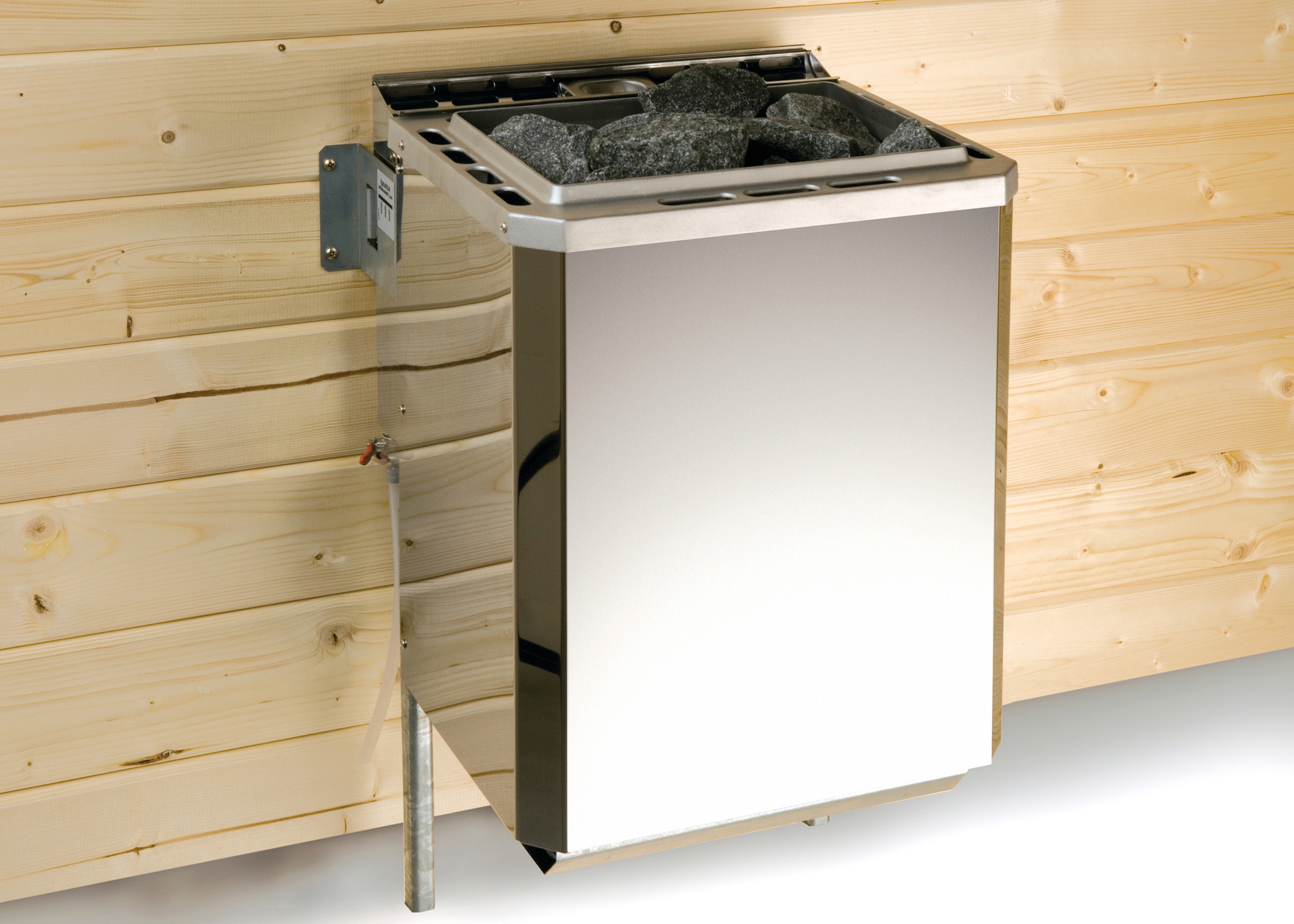 weka Sauna »Kemi Panorama« 7,5 kW Bio-Ofen mit ext. Steuerung