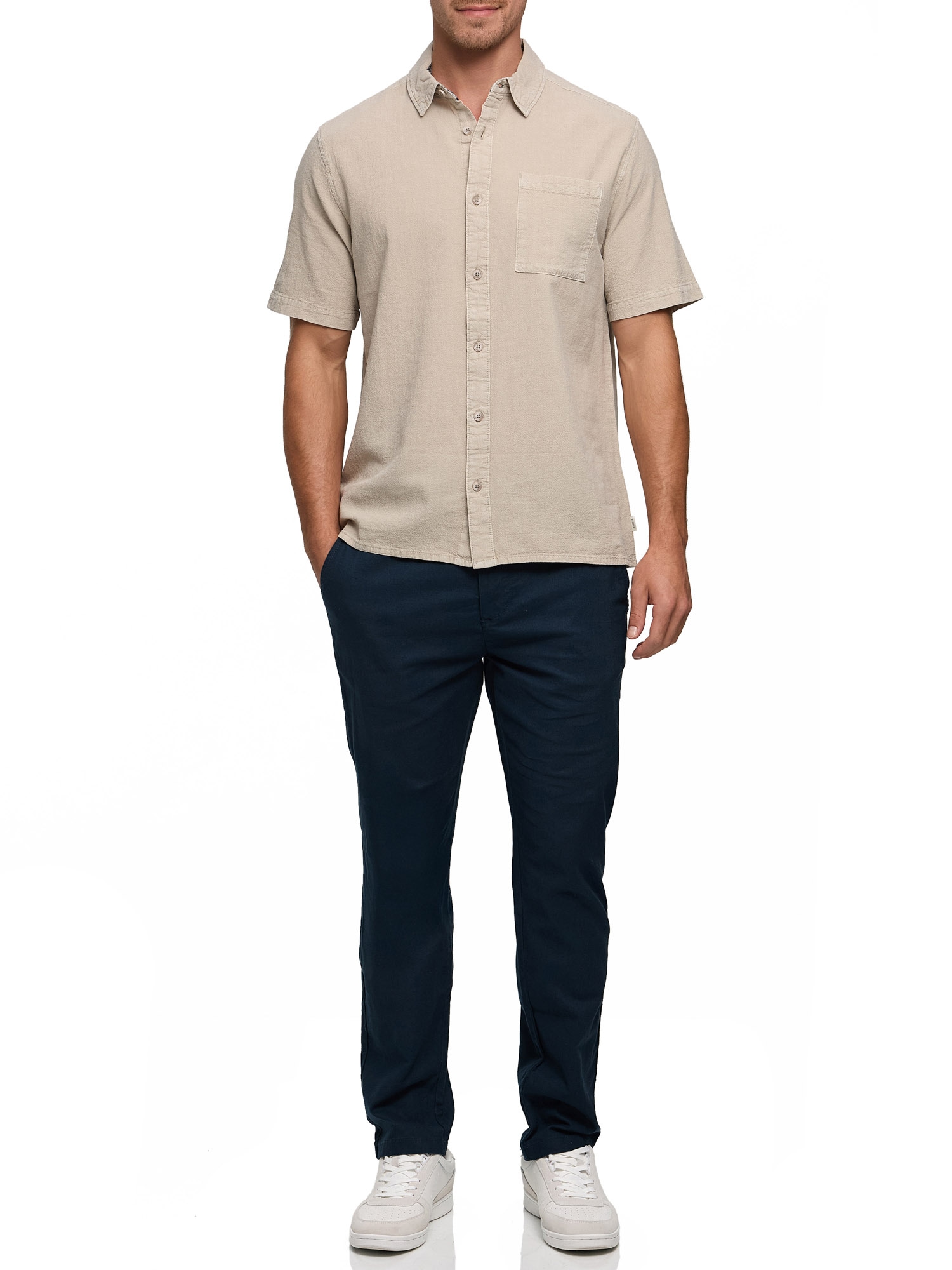 Indicode Kurzarmhemd »INTrypto Short Sleeve«