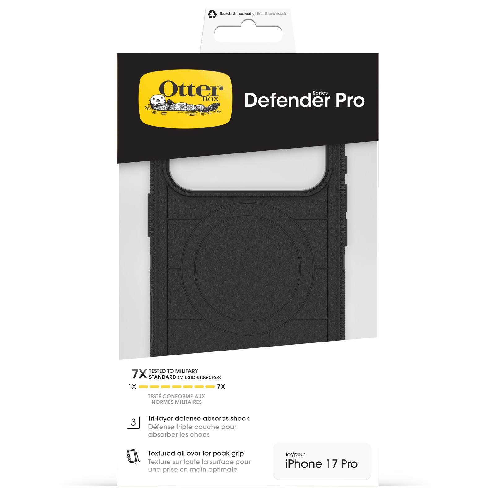 Otterbox Handyhülle »Defender Series Pro Case für Apple iPhone 17 Pro« Apple iPhone 17 Pro Backcover, Schutzhülle, Handyschutzhülle, Case, Schutzcase, stoßfest