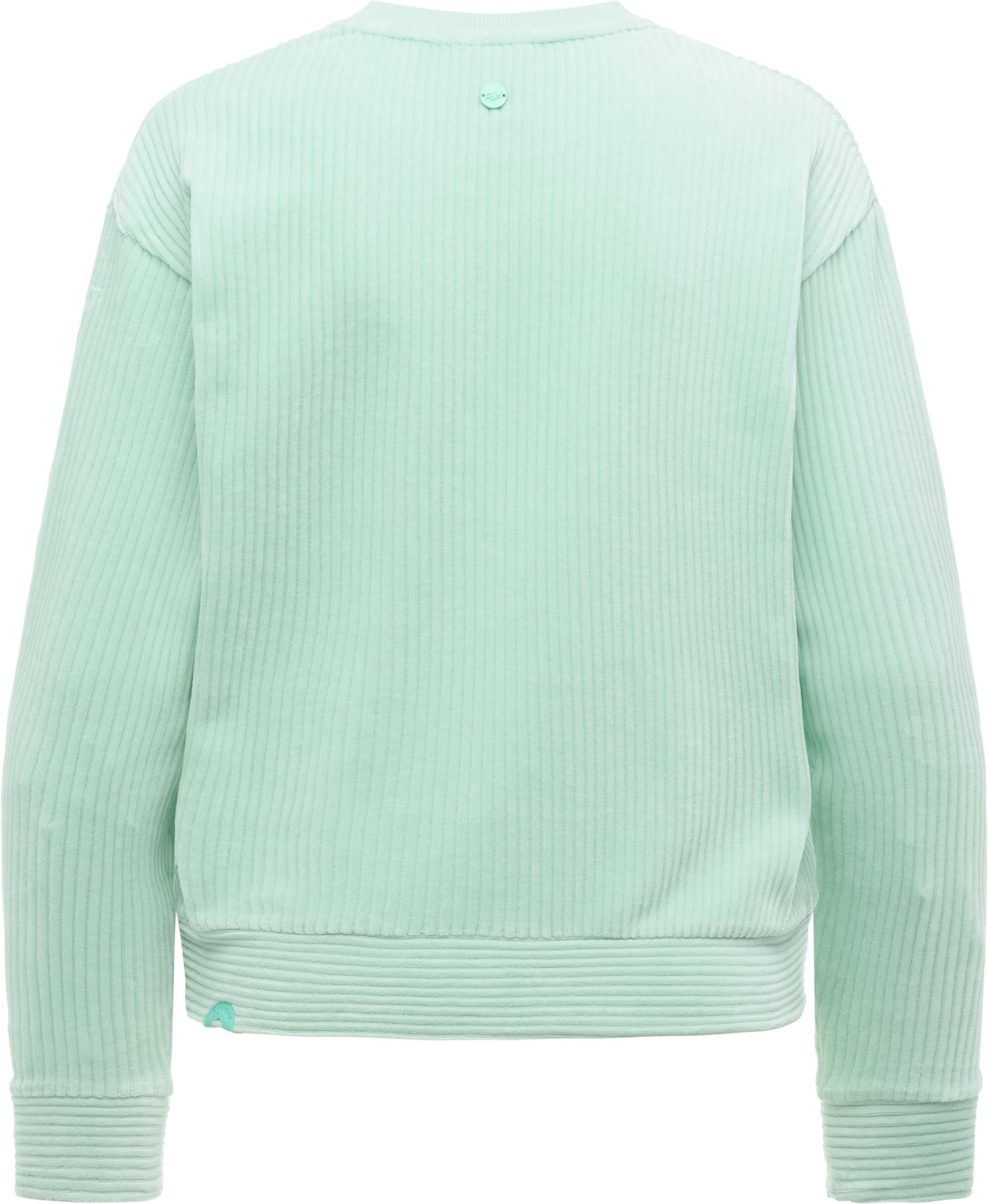 Ragwear Sweater »Sweatshirt Dellani Cordy«, Langarm Oberteil in Kord-Optik
