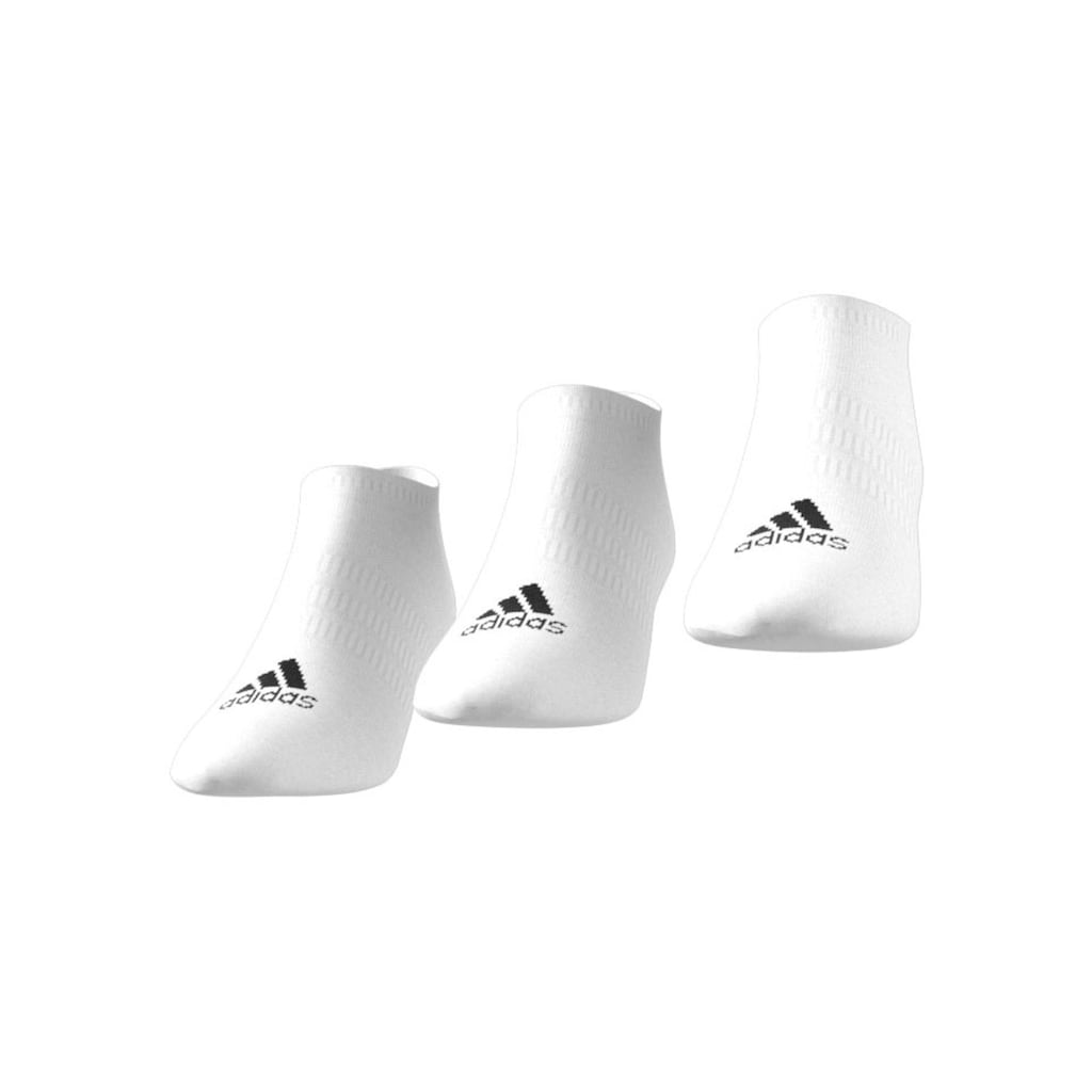 adidas Performance Funktionssocken »THIN AND LIGHT NOSHOW SOCKEN, 3 PAAR«, (3 Paar)