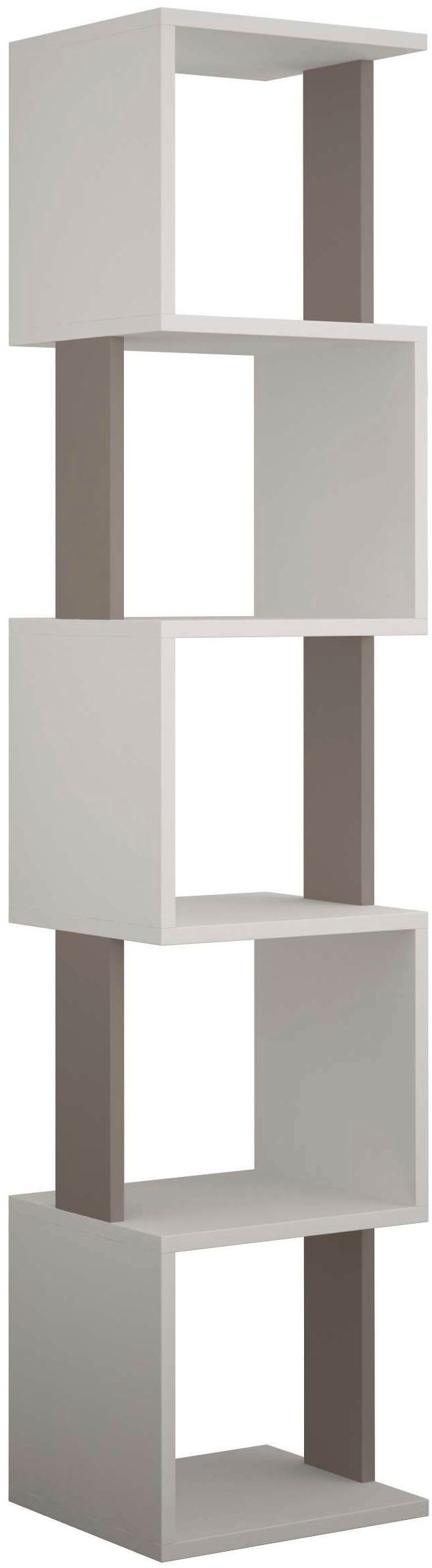 Decortie Bücherregal »Piri Bücherregal« Packung, Leichte Montage, Lagerung, Platzsparend, Größe B/H/T: 35 cm x 161 cm x 30 cm