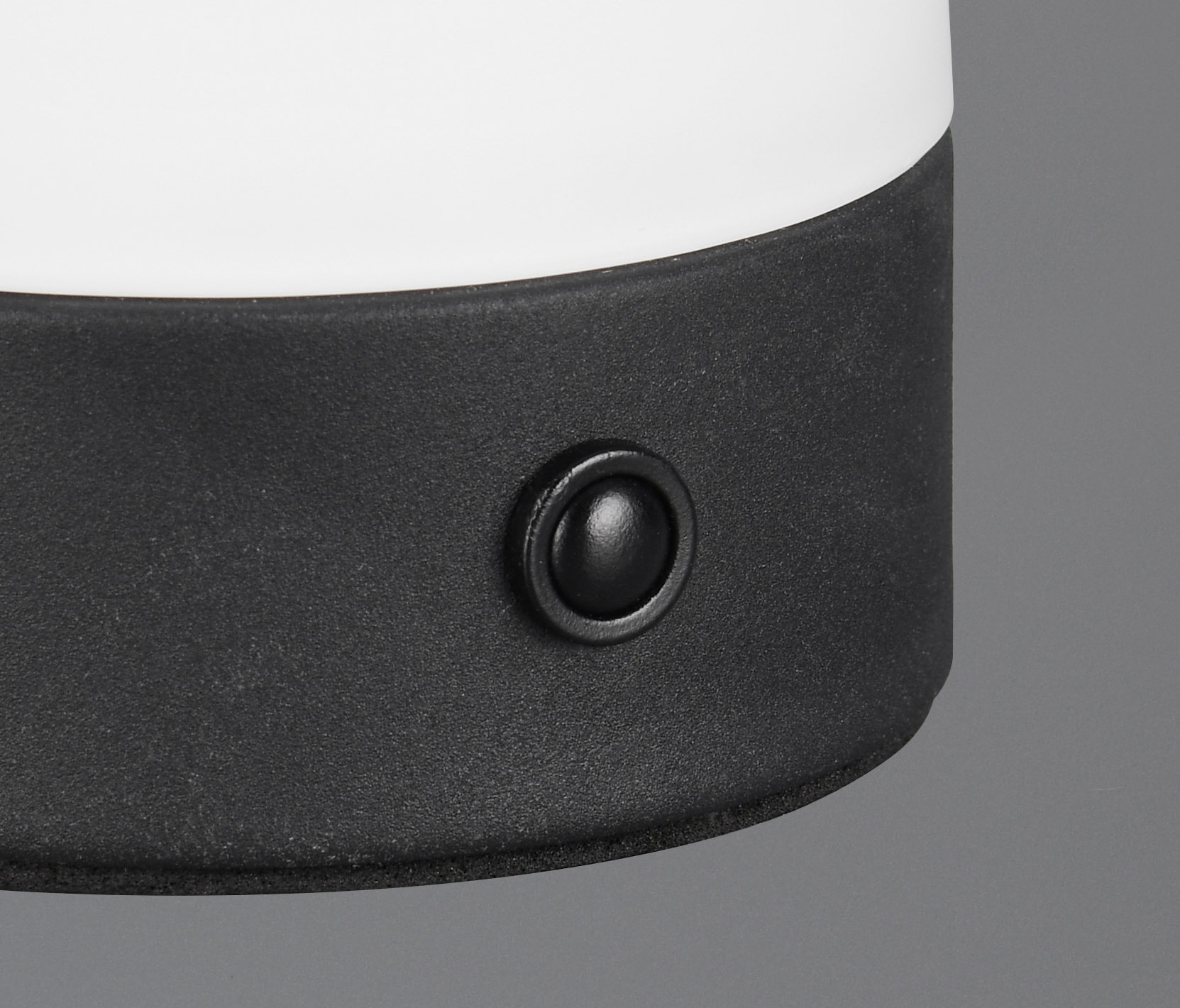 REALITY Leuchten LED Tischleuchte »DOOLEY, Akku LED Tischlampe aus Glas, Höhe 18 cm Ø 14cm, IP20 1,5W LED« LED-Board 1 Stk. Warmweiß 140 Lumen 3000K warmweiß, Touchdimmer, USB-Ladeanschluss
