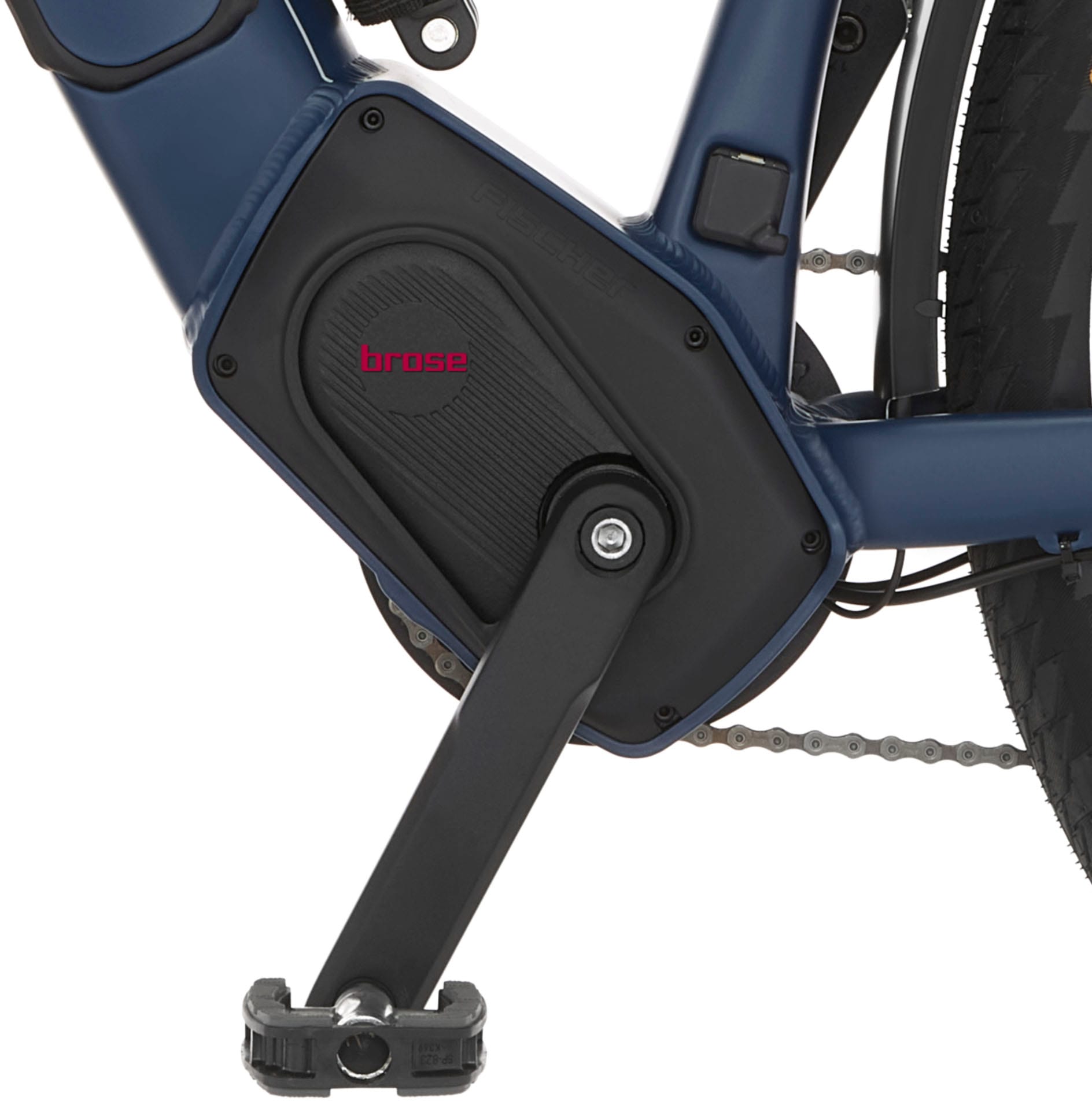 FISCHER Fahrrad E-Bike »VIATOR 8.0i Damen«, 12 Gang, SRAM, Eagle SX, Mittelmotor 250 W, (mit Faltschloss), Pedelec, Elektrofahrrad für Damen u. Herren