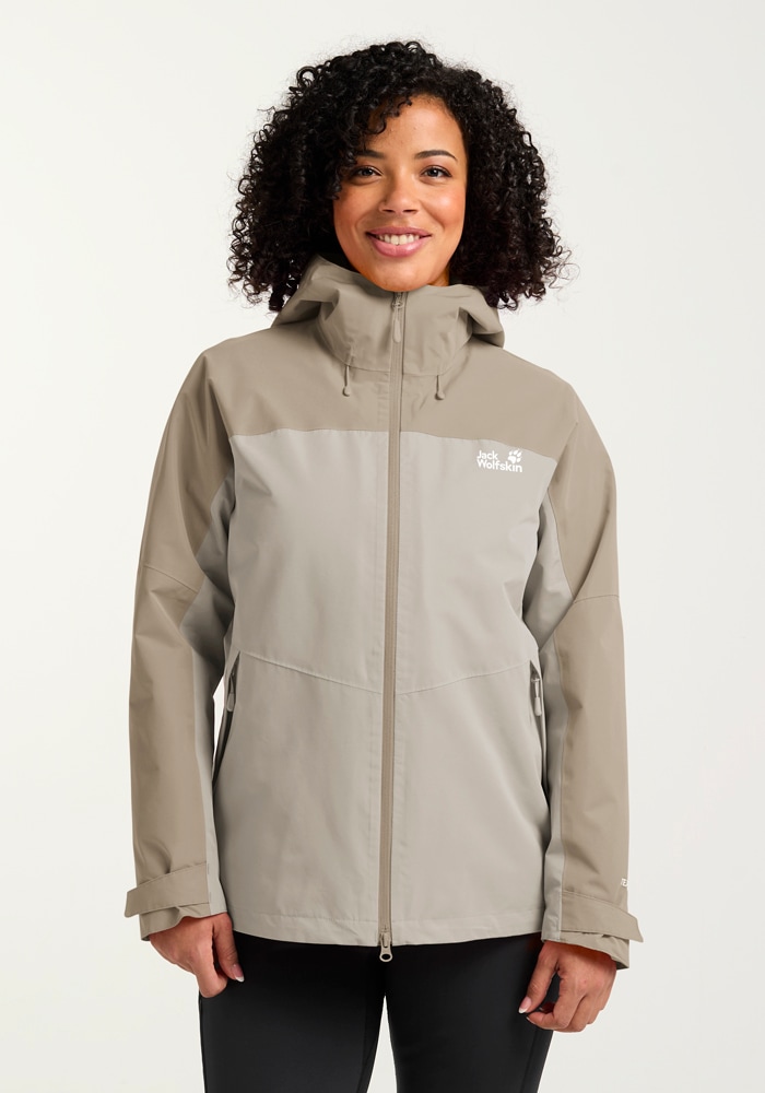 Jack Wolfskin 3-in-1-Funktionsjacke »WILD PLACES 3IN1 JKT W«, mit Kapuze