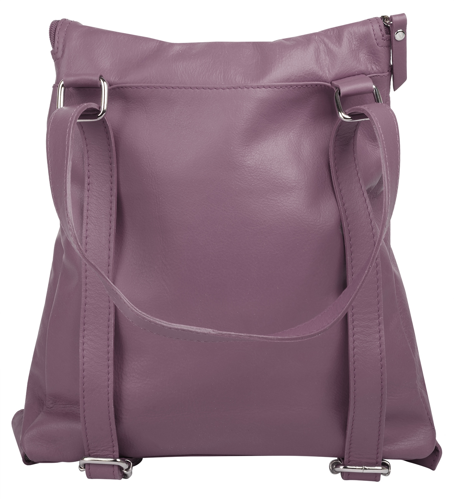 forty° Cityrucksack, echt Leder, Made in Italy