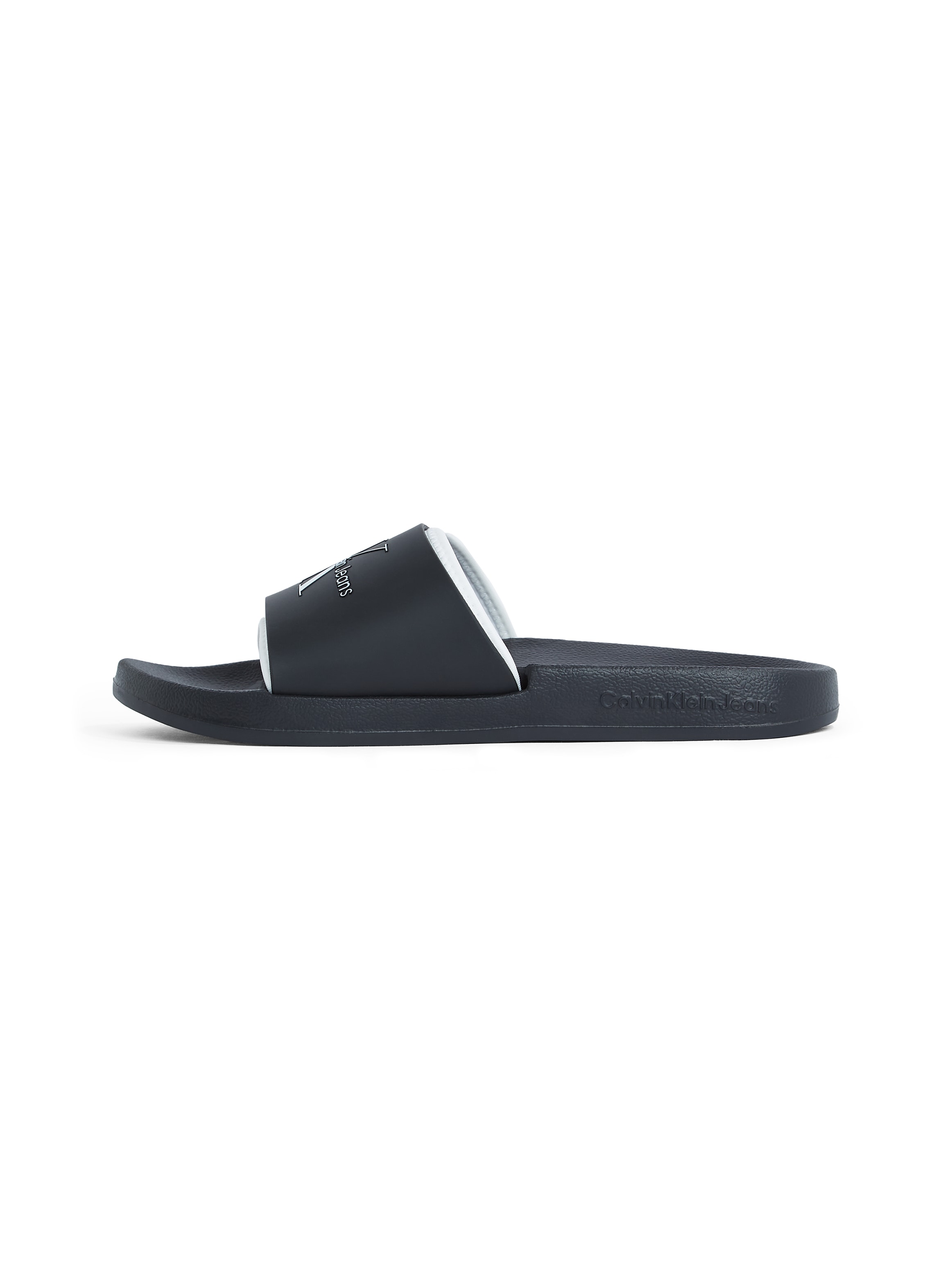 Calvin Klein Jeans Badepantolette »FERRIS 1R«, Sommerschuh, Poolslides, Schlappen, für Strand und Schwimmbad