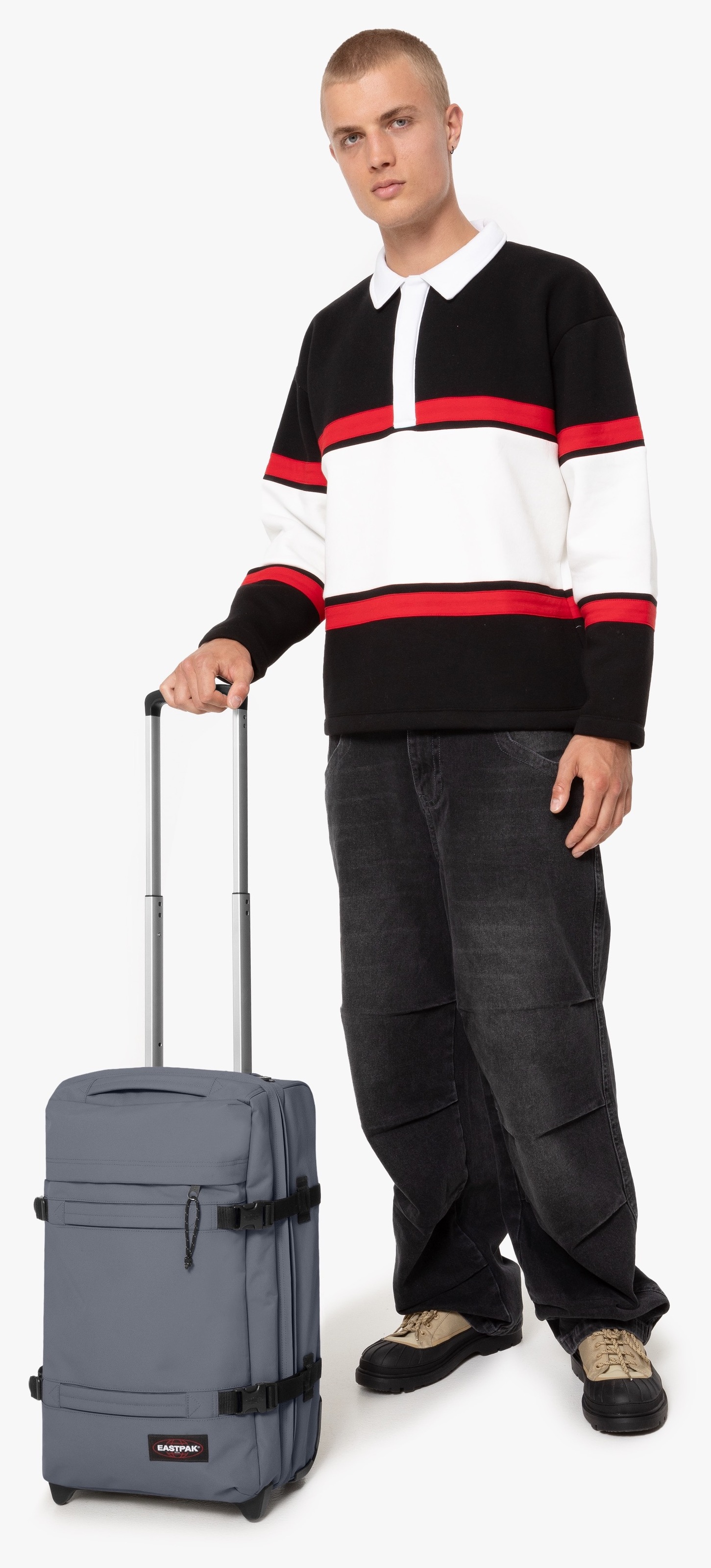 Eastpak Weichgepäck-Trolley »TRANSIT'R S«, 2 Rollen, Handgepäck-Koffer Reisegepäck Reisekoffer mit TSA Schloss Reisetasche