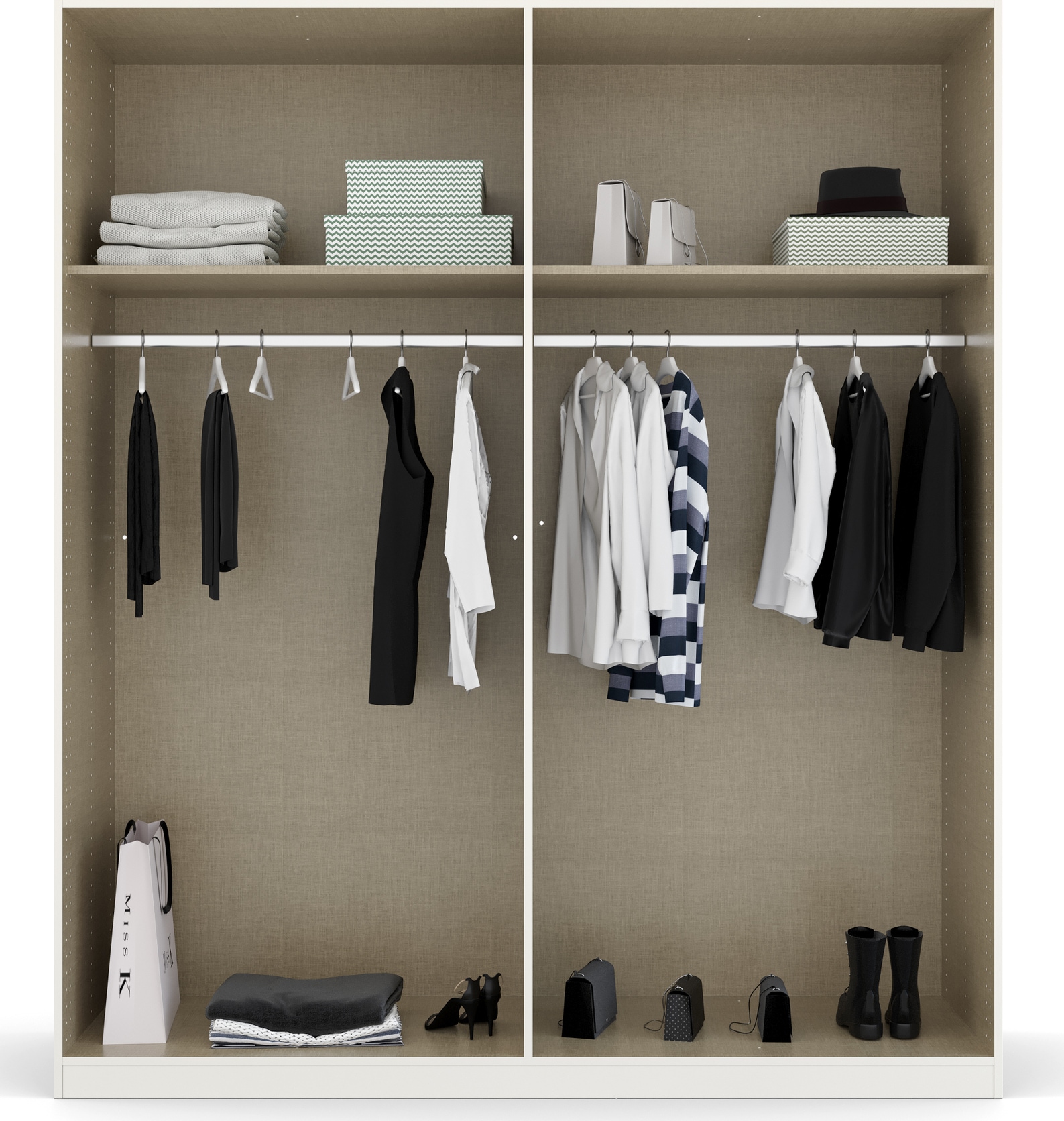 rauch Drehtürenschrank »Glamour by Quadra Spin«