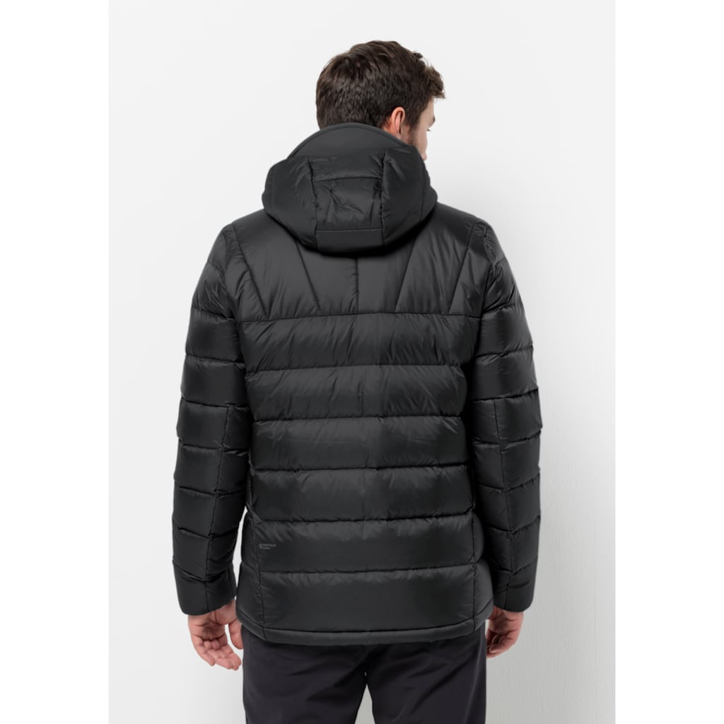 Jack Wolfskin Daunenjacke »NEBELHORN DOWN HOODY M«, mit Kapuze