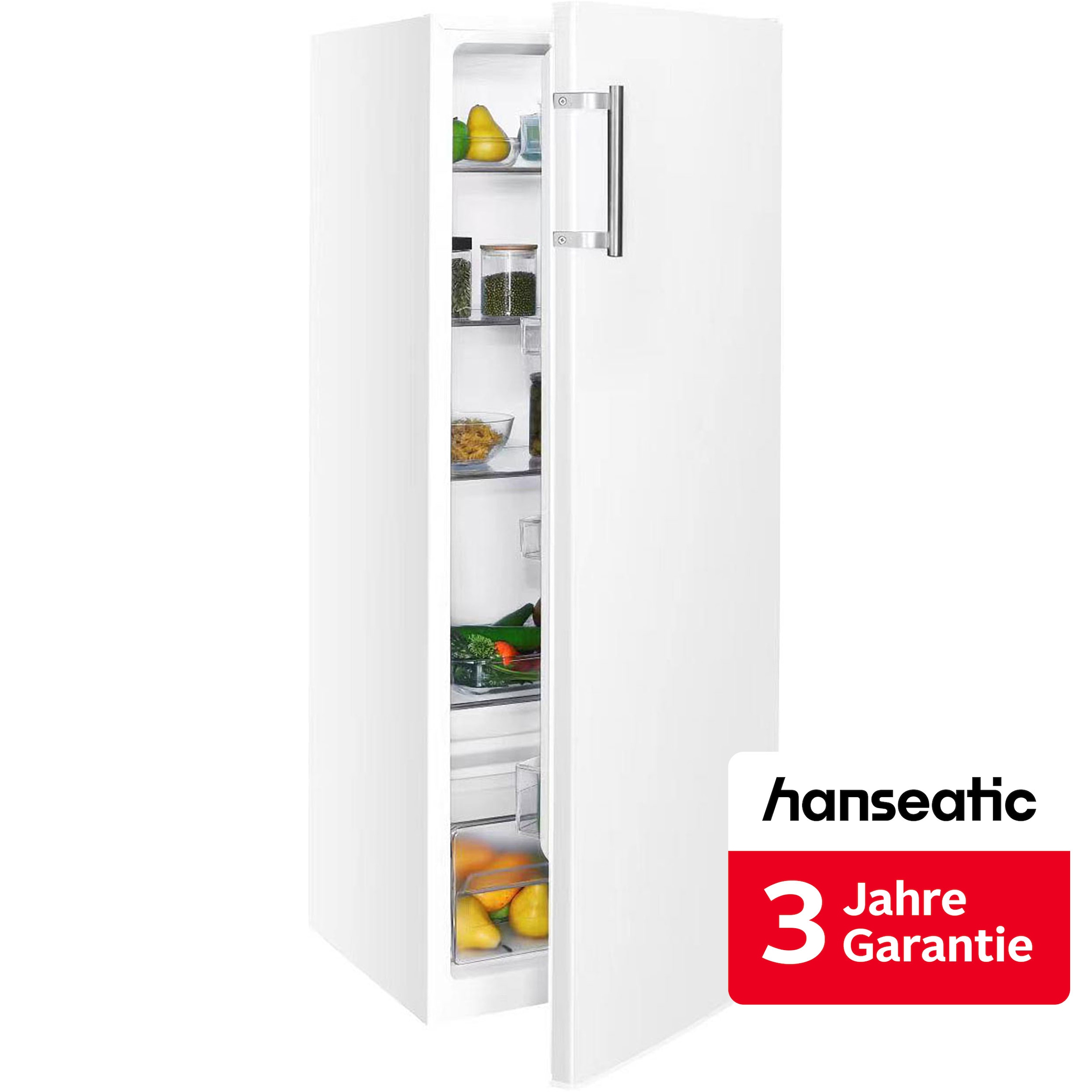 Hanseatic Kühlschrank »HKS14355DW« 143 cm hoch 54,5 cm breit inkl. 3 Jahre Herstellergarantie
