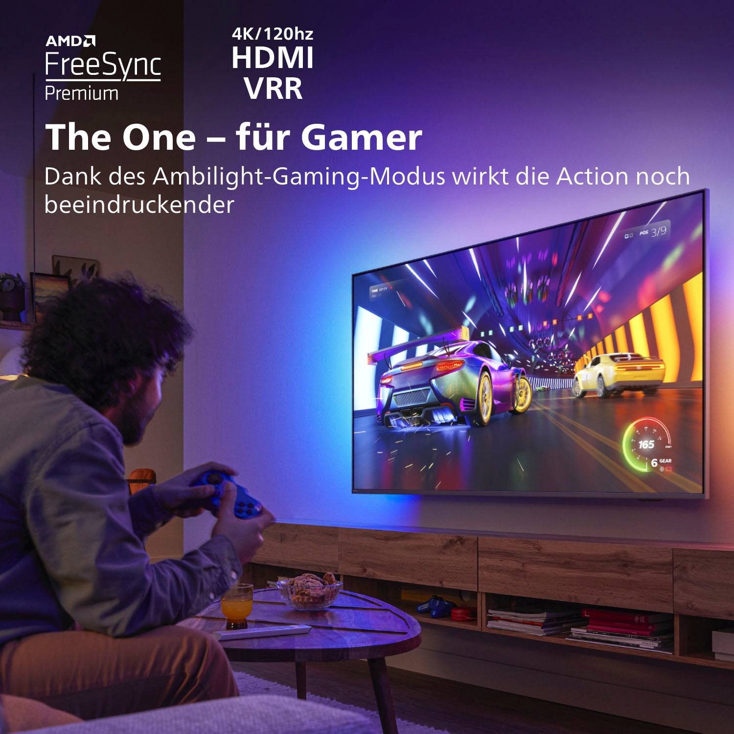 Philips LED-Fernseher »50PUS8807/12«, 4K Ultra HD, Smart-TV-Android TV