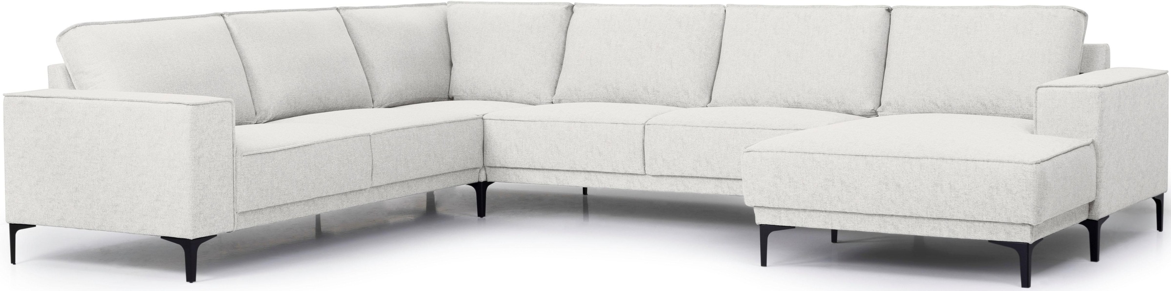 Places of Style Wohnlandschaft »Oland«, U-Form, im zeitlosem Design und hochwertiger Verabeitung