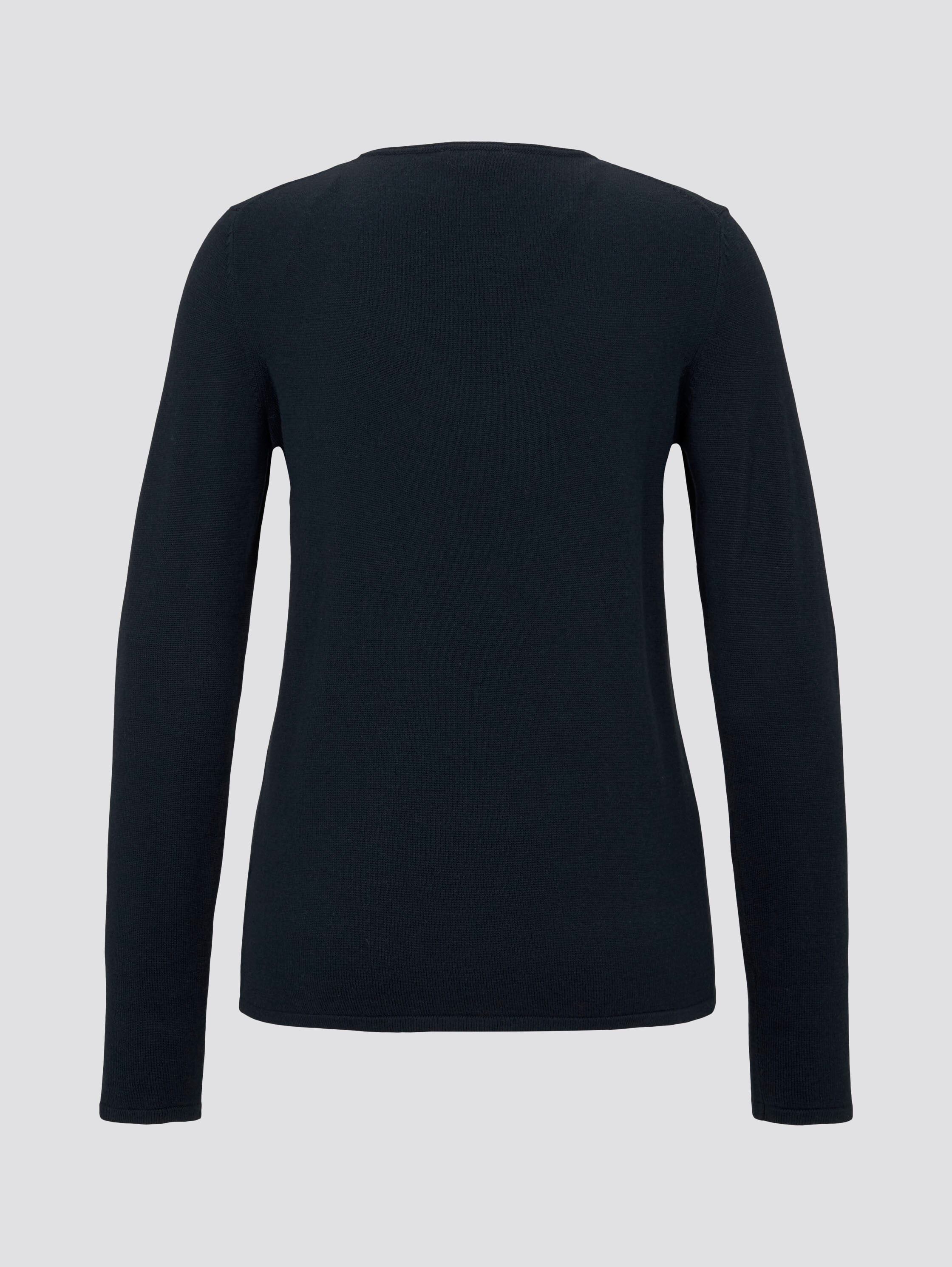 TOM TAILOR V-Ausschnitt-Pullover