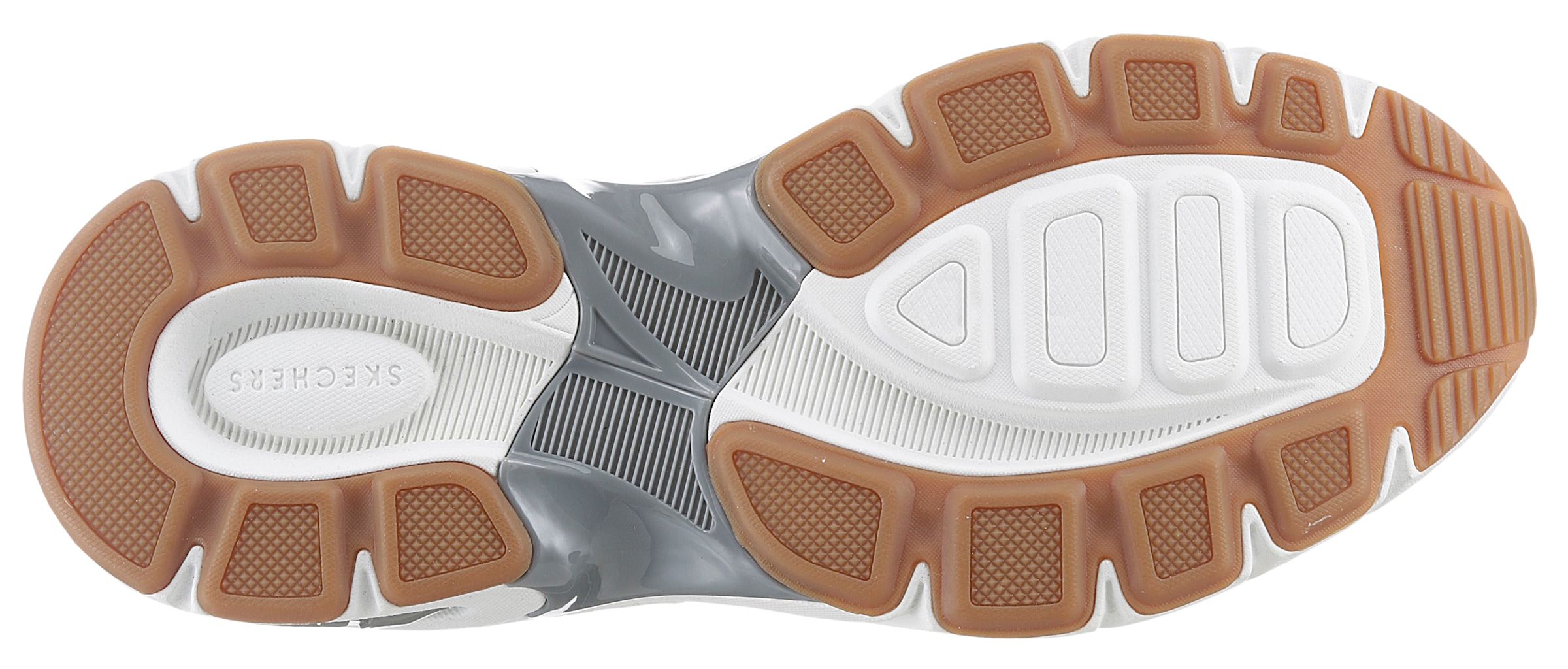 Skechers Sneaker »SHADOW«, Chunky Sneaker, Schnürschuh mit auffälliger Laufsohle
