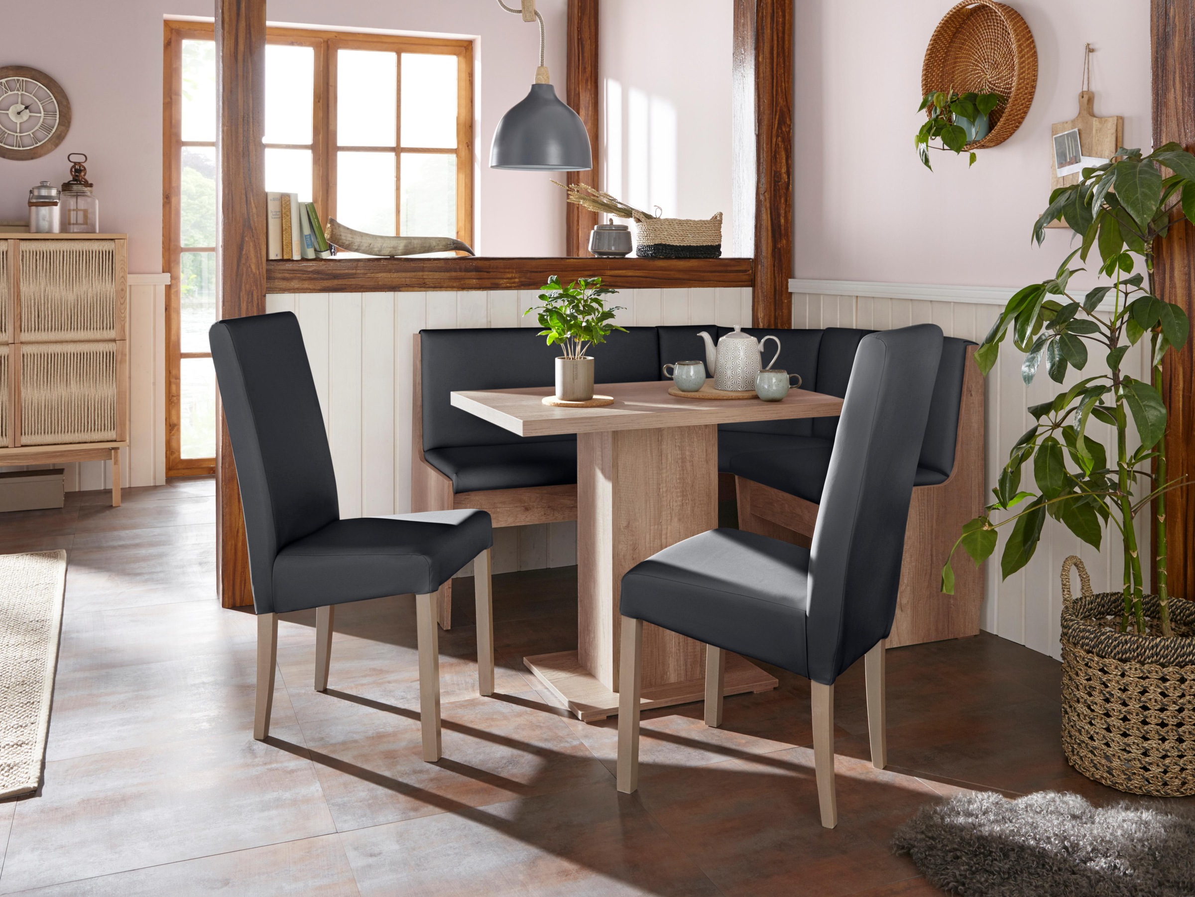 my home Eckbankgruppe »Hamburg K«, (Set, 4 tlg.), (4-teilig)