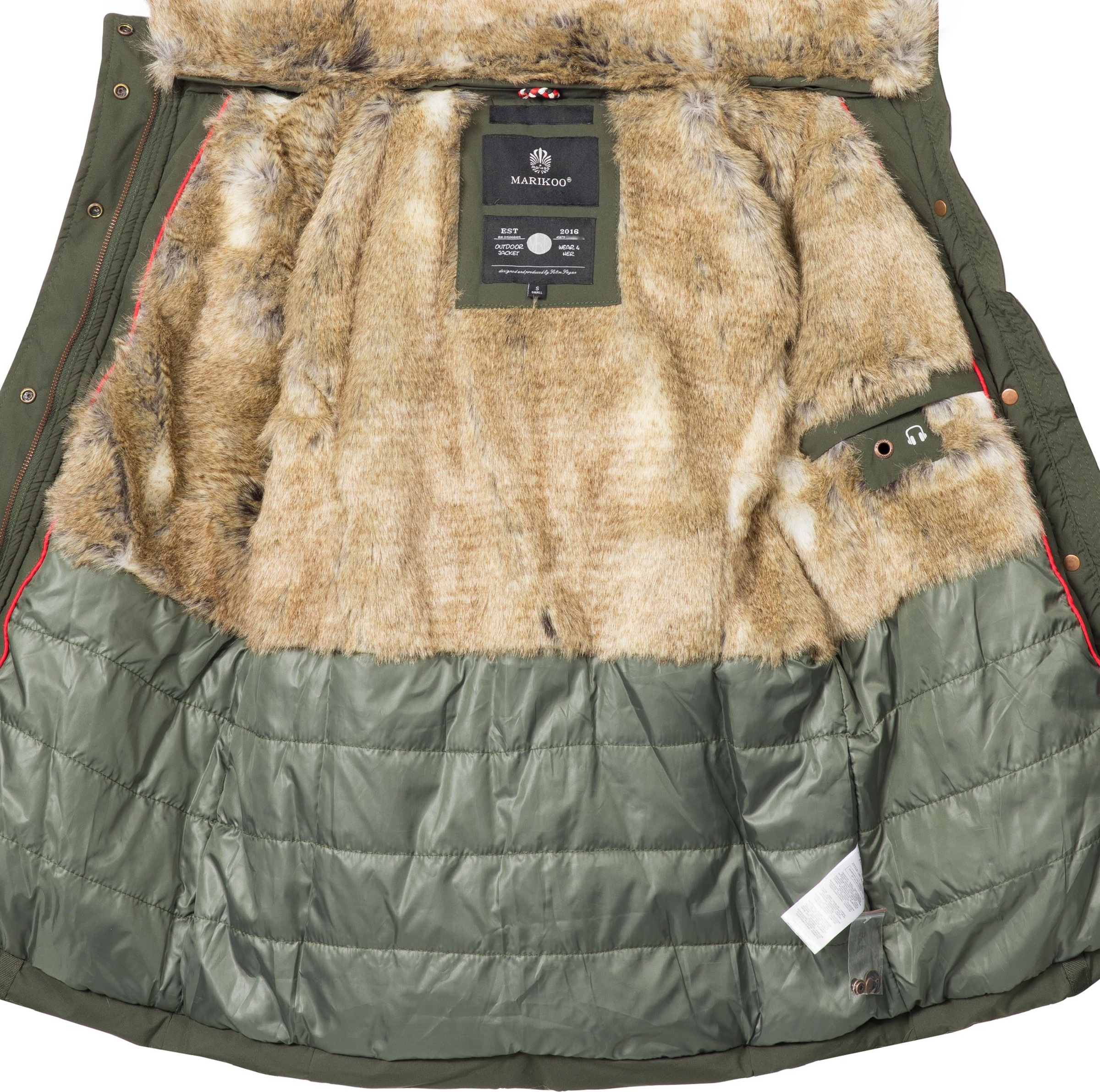 Marikoo Winterjacke »Winterjacke Nekoo«