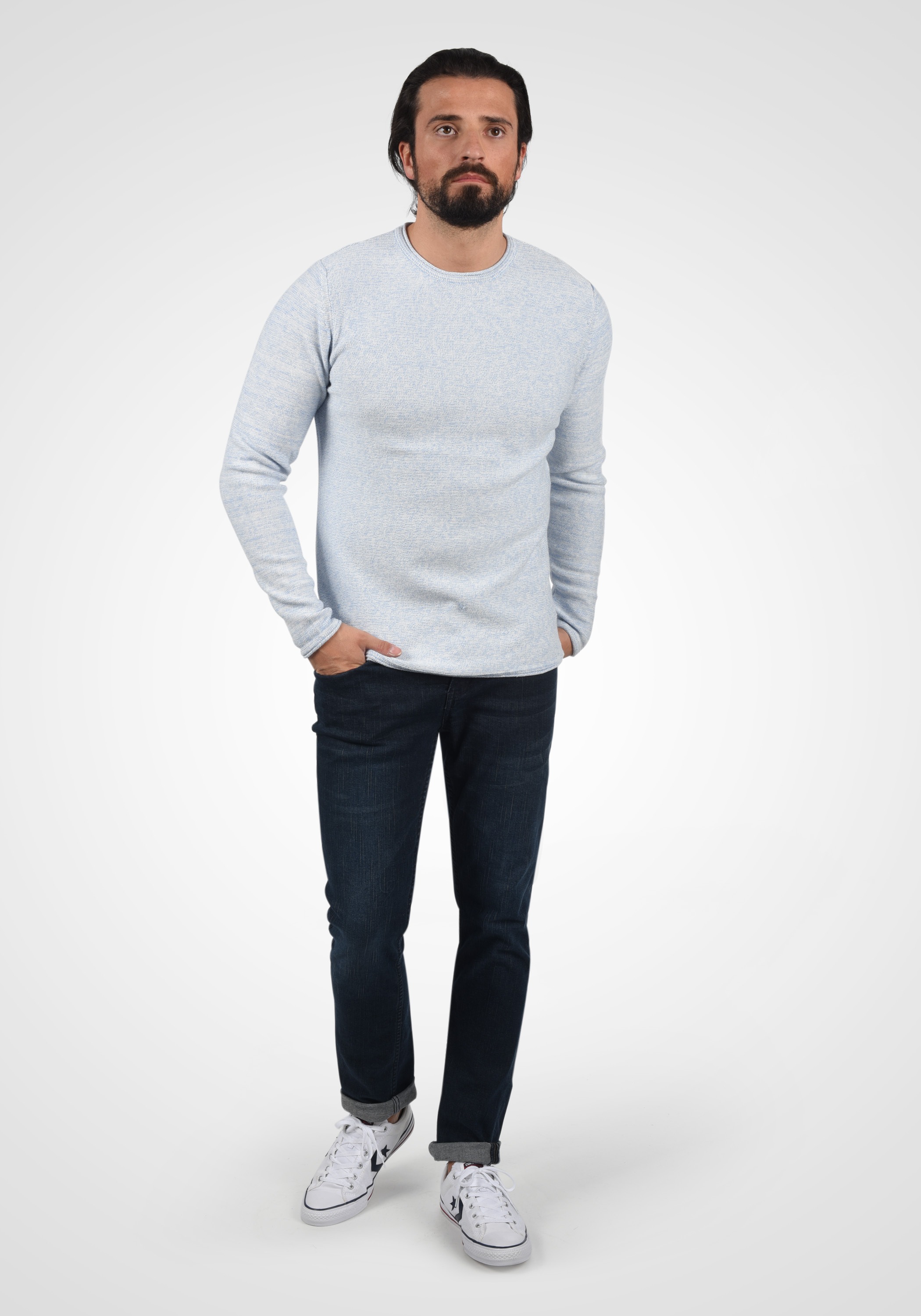 Casual Friday Strickfleece-Pullover »Strickpullover CFKari«