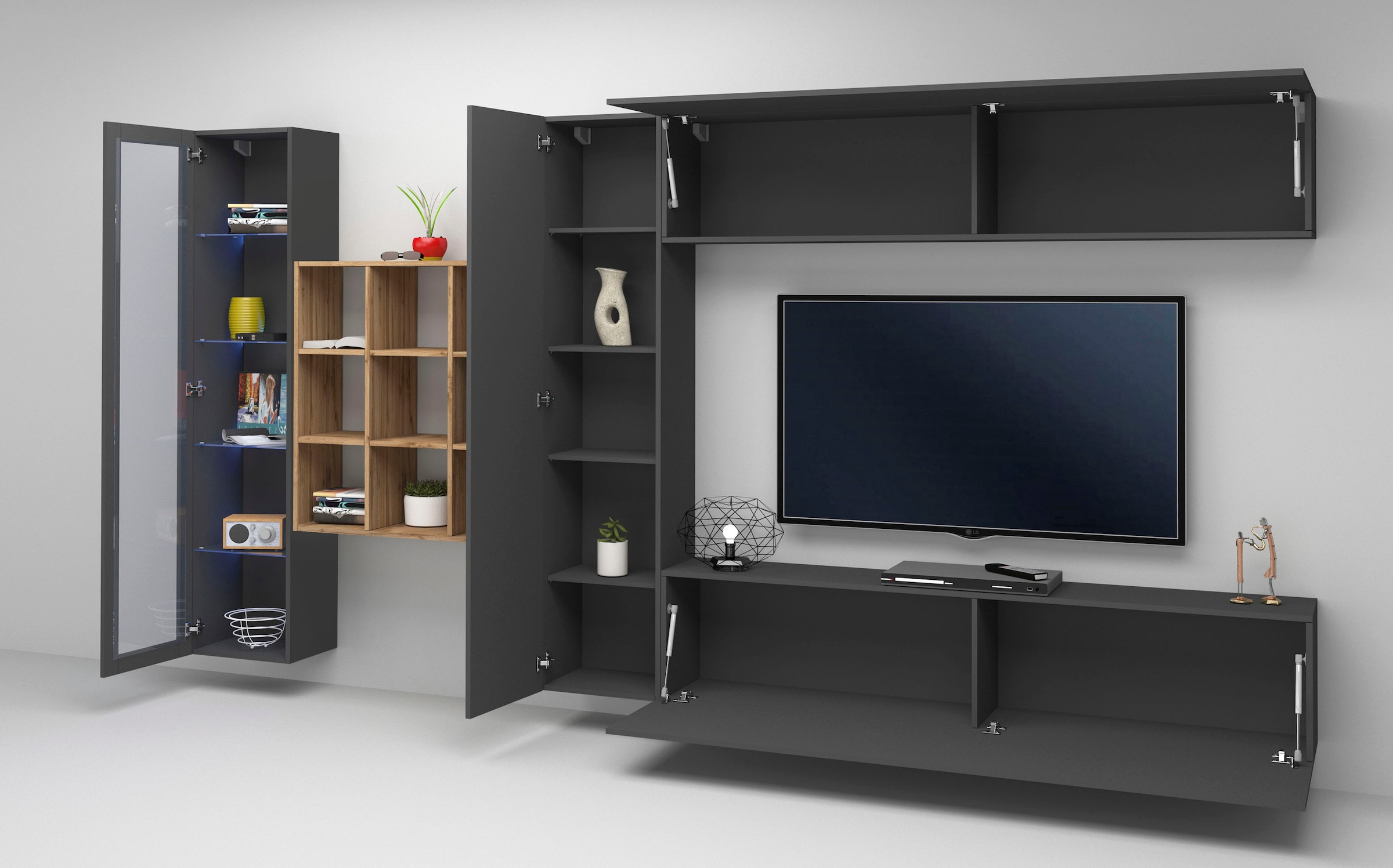 Home affaire Wohnwand »Maruska« 1 Stk. tlg.